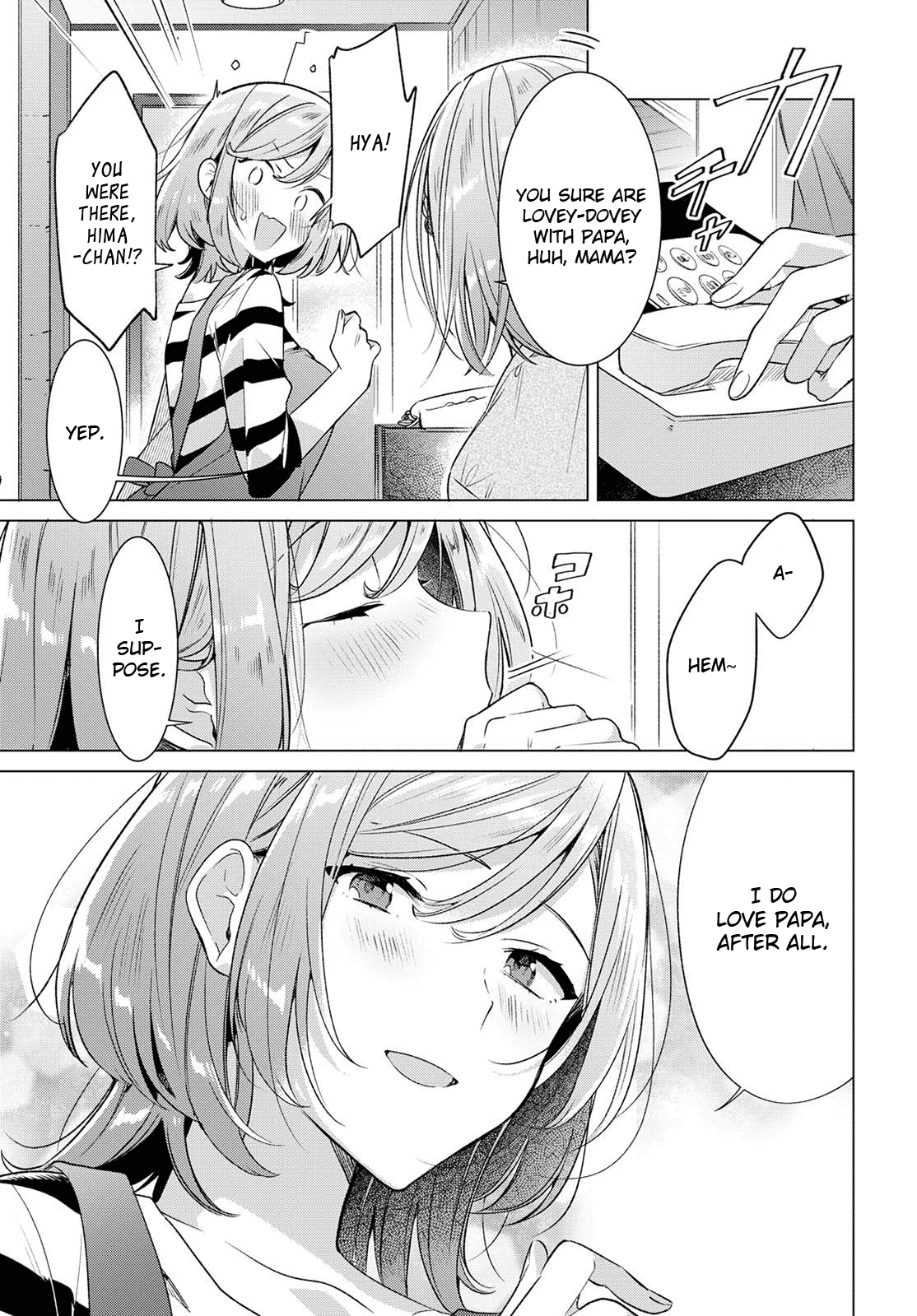 Whispering You a Love Song Chapter 7 page 11 - Chapter 7: On the rooftop, with Senpai, and my feelings.