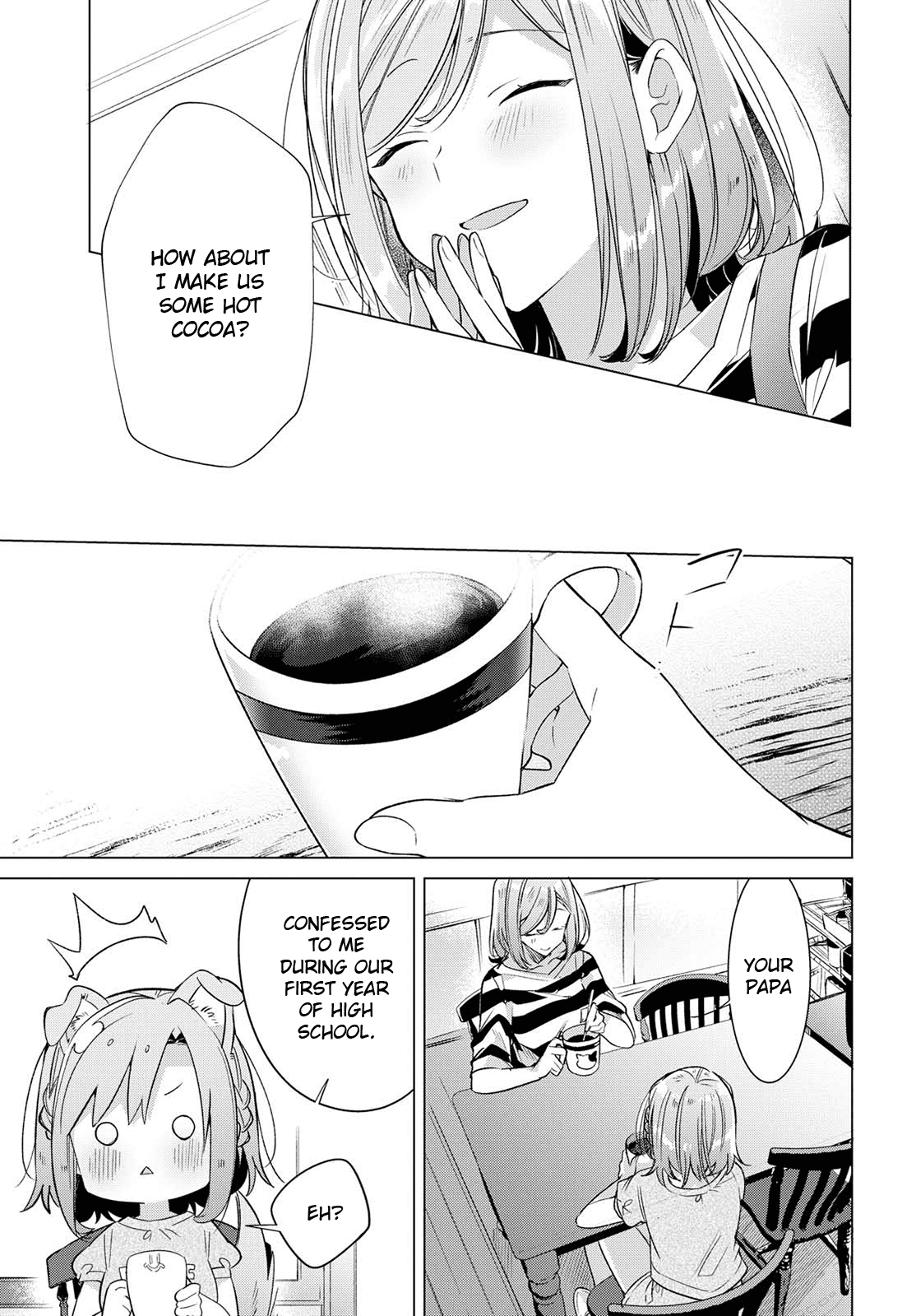 Whispering You a Love Song Chapter 7 page 13 - Chapter 7: On the rooftop, with Senpai, and my feelings.