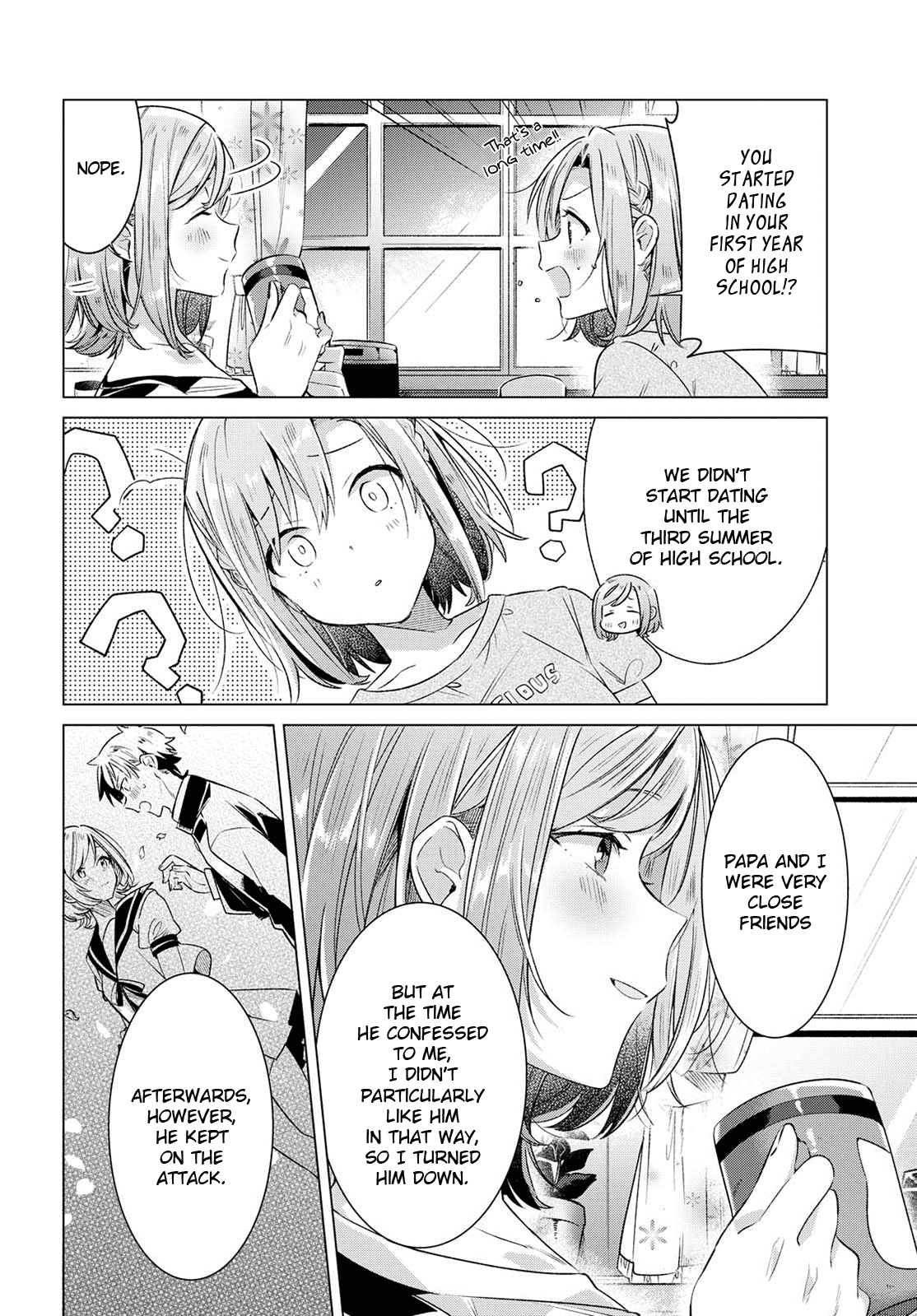 Whispering You a Love Song Chapter 7 page 14 - Chapter 7: On the rooftop, with Senpai, and my feelings.