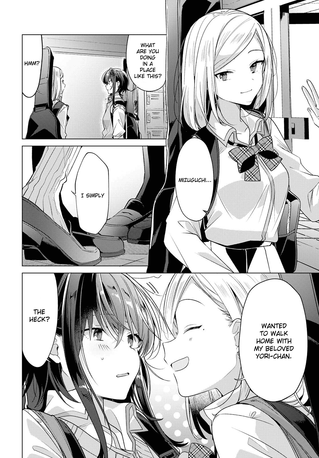Whispering You a Love Song Chapter 7 page 2 - Chapter 7: On the rooftop, with Senpai, and my feelings.