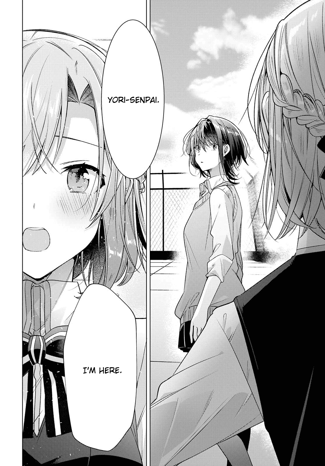 Whispering You a Love Song Chapter 7 page 22 - Chapter 7: On the rooftop, with Senpai, and my feelings.