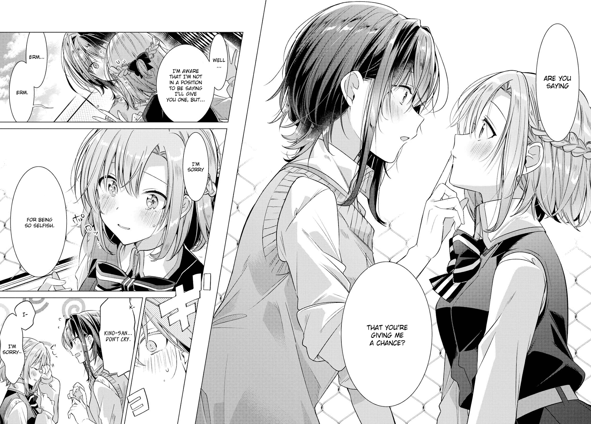 Whispering You a Love Song Chapter 7 page 26 - Chapter 7: On the rooftop, with Senpai, and my feelings.