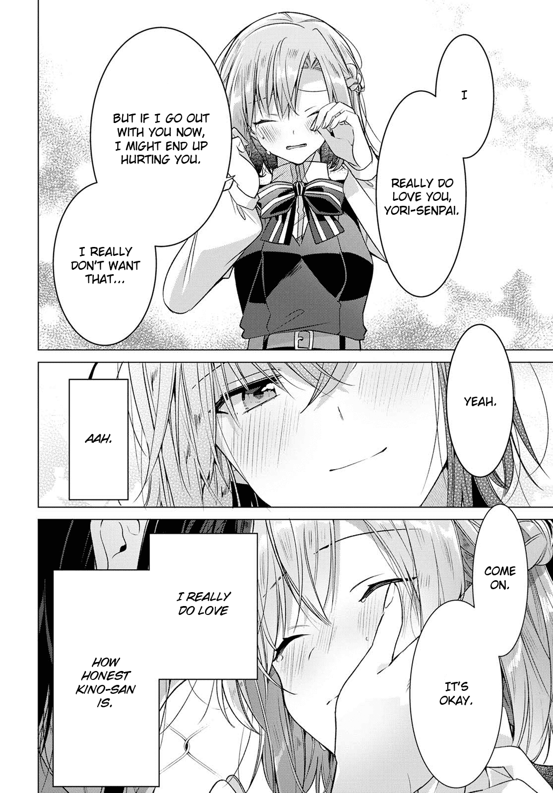 Whispering You a Love Song Chapter 7 page 27 - Chapter 7: On the rooftop, with Senpai, and my feelings.