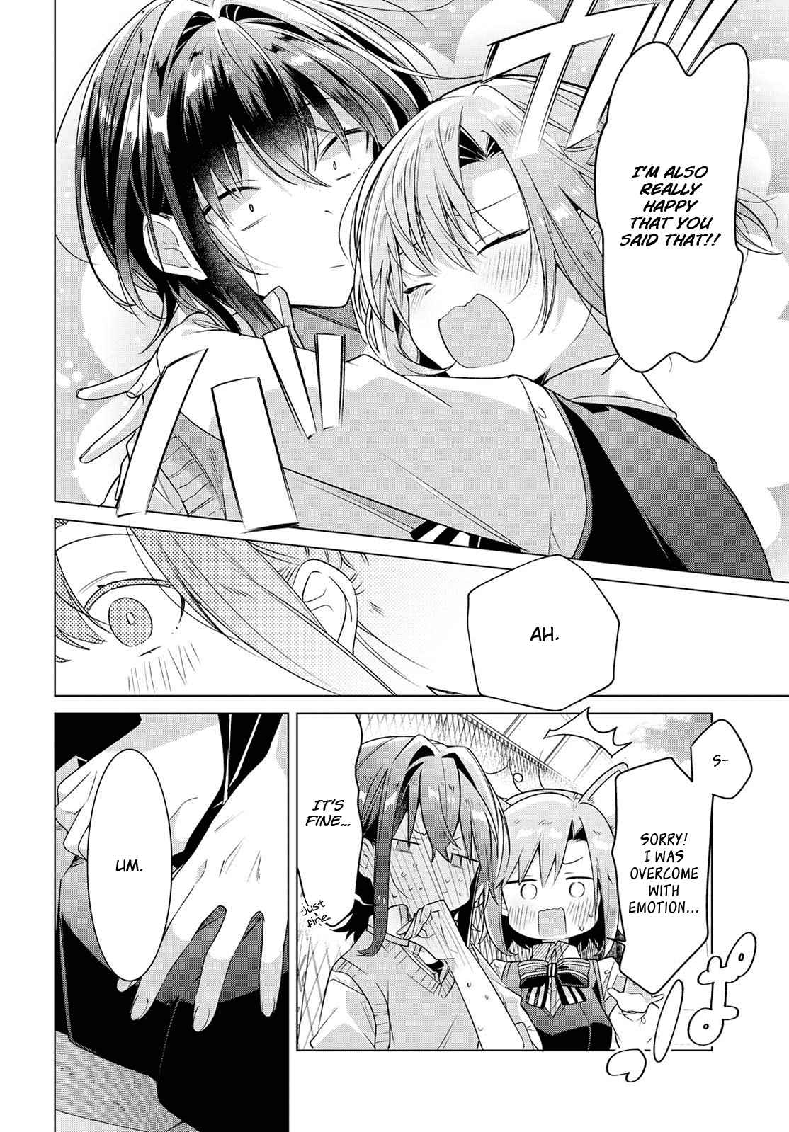 Whispering You a Love Song Chapter 7 page 29 - Chapter 7: On the rooftop, with Senpai, and my feelings.