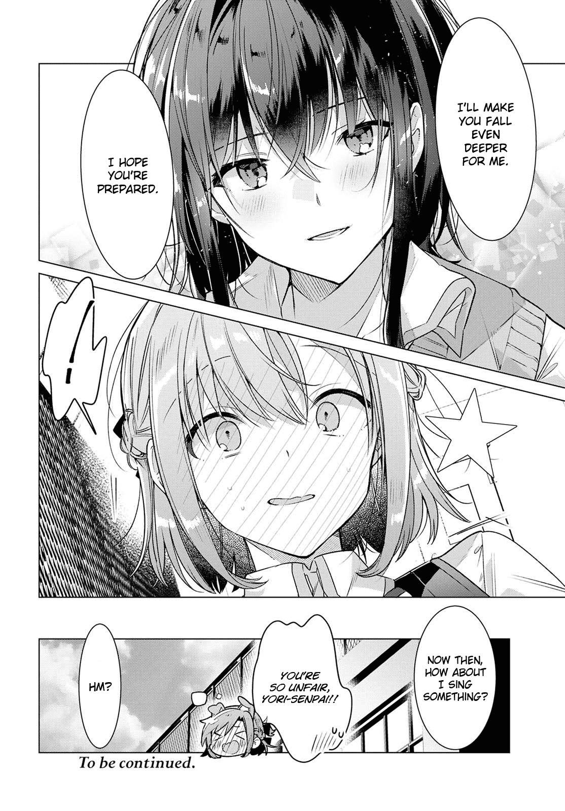 Whispering You a Love Song Chapter 7 page 31 - Chapter 7: On the rooftop, with Senpai, and my feelings.