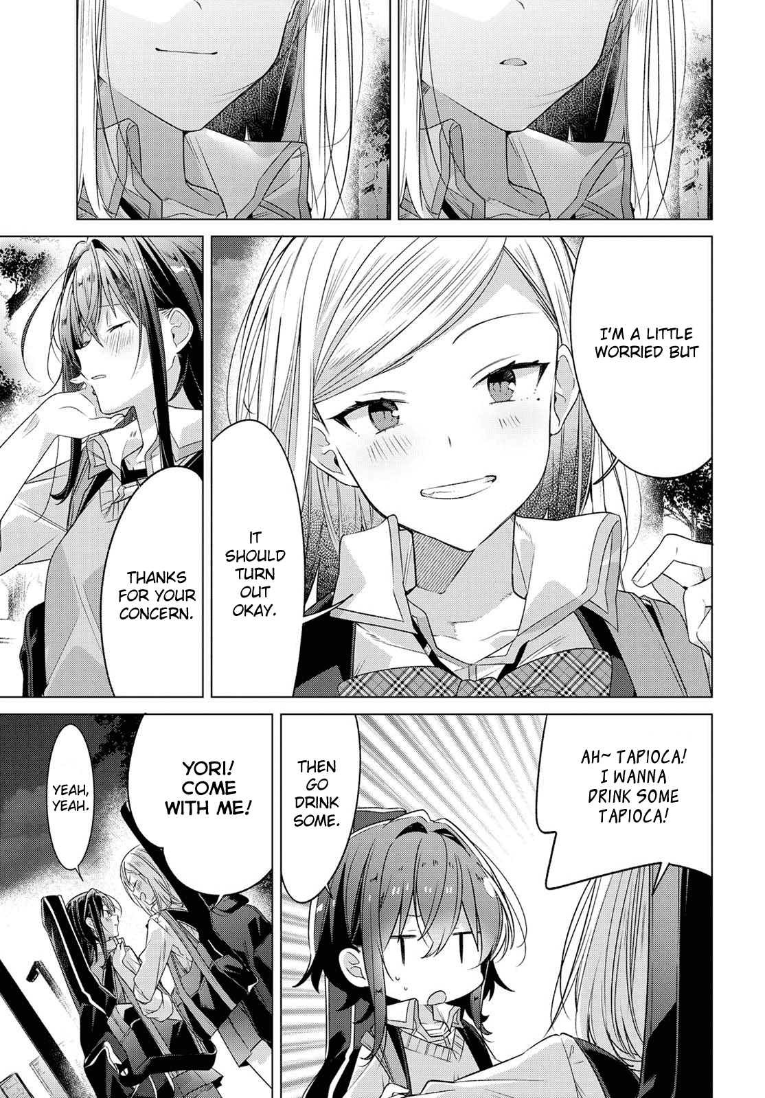 Whispering You a Love Song Chapter 7 page 5 - Chapter 7: On the rooftop, with Senpai, and my feelings.