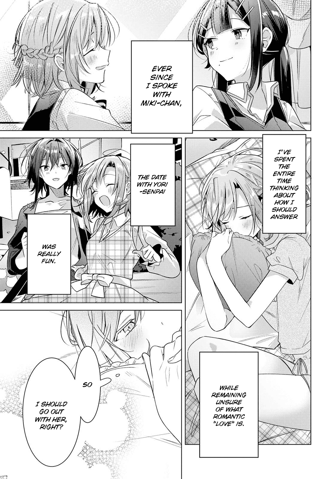 Whispering You a Love Song Chapter 7 page 7 - Chapter 7: On the rooftop, with Senpai, and my feelings.