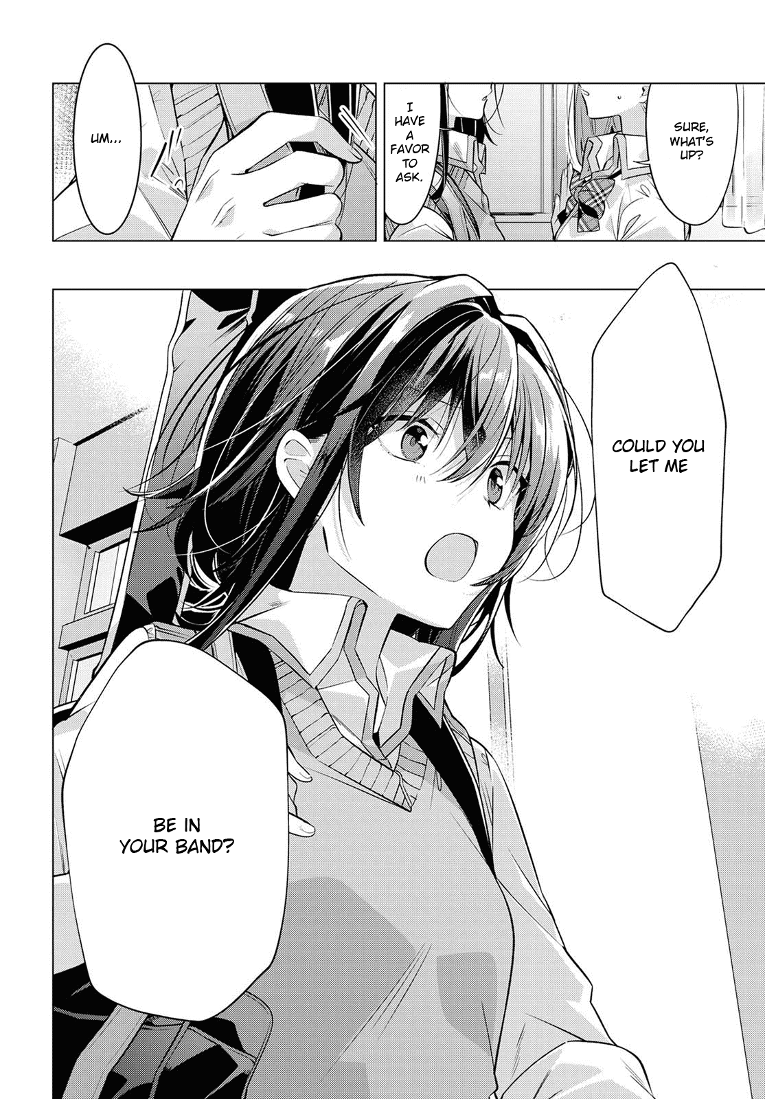Whispering You a Love Song Chapter 8 page 10 - Chapter 8: In the clubroom, With my classmates, And my decision.