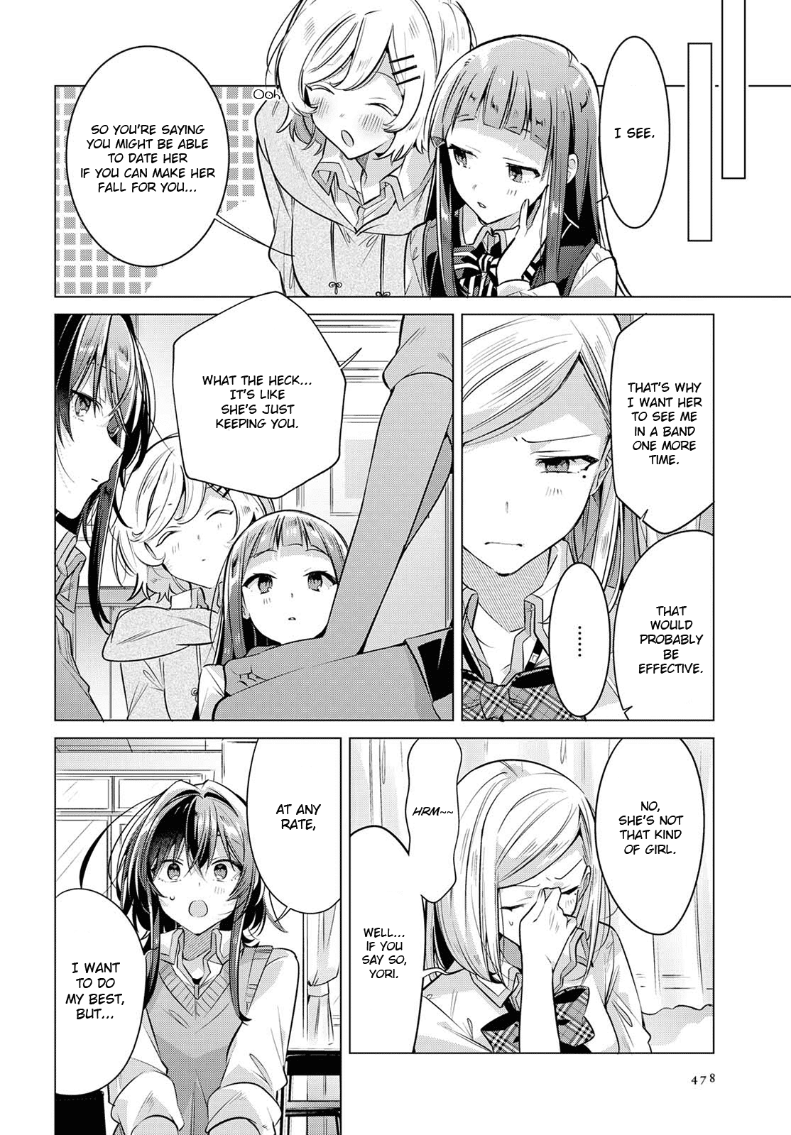 Whispering You a Love Song Chapter 8 page 12 - Chapter 8: In the clubroom, With my classmates, And my decision.
