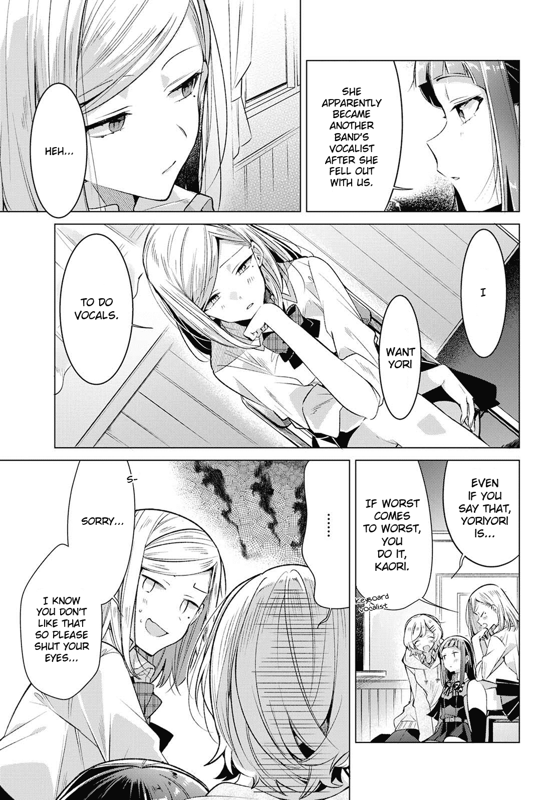 Whispering You a Love Song Chapter 8 page 7 - Chapter 8: In the clubroom, With my classmates, And my decision.