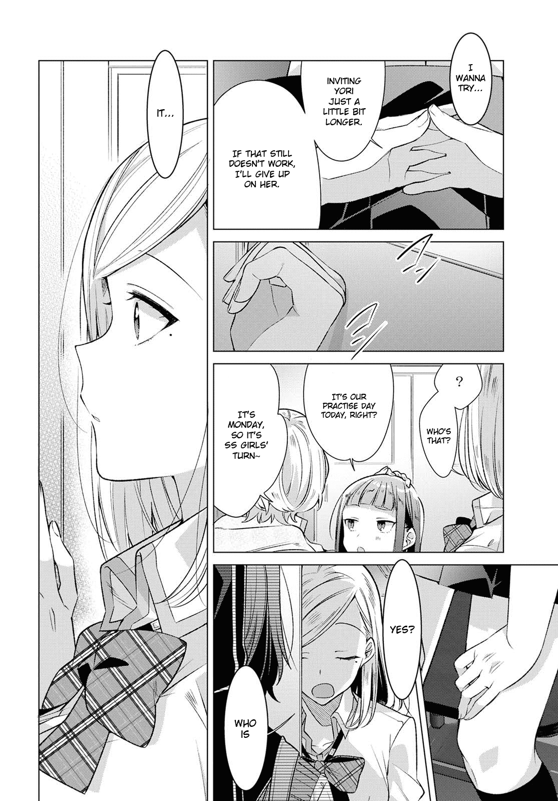 Whispering You a Love Song Chapter 8 page 8 - Chapter 8: In the clubroom, With my classmates, And my decision.