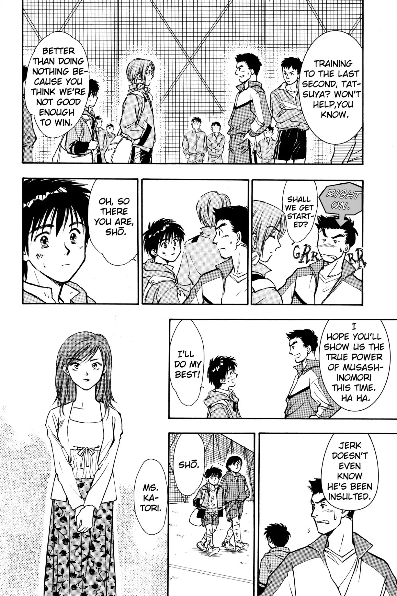 Whistle! Chapter 1.5 page 4 - Vol.1 Chapter 5: The Power of Dreams