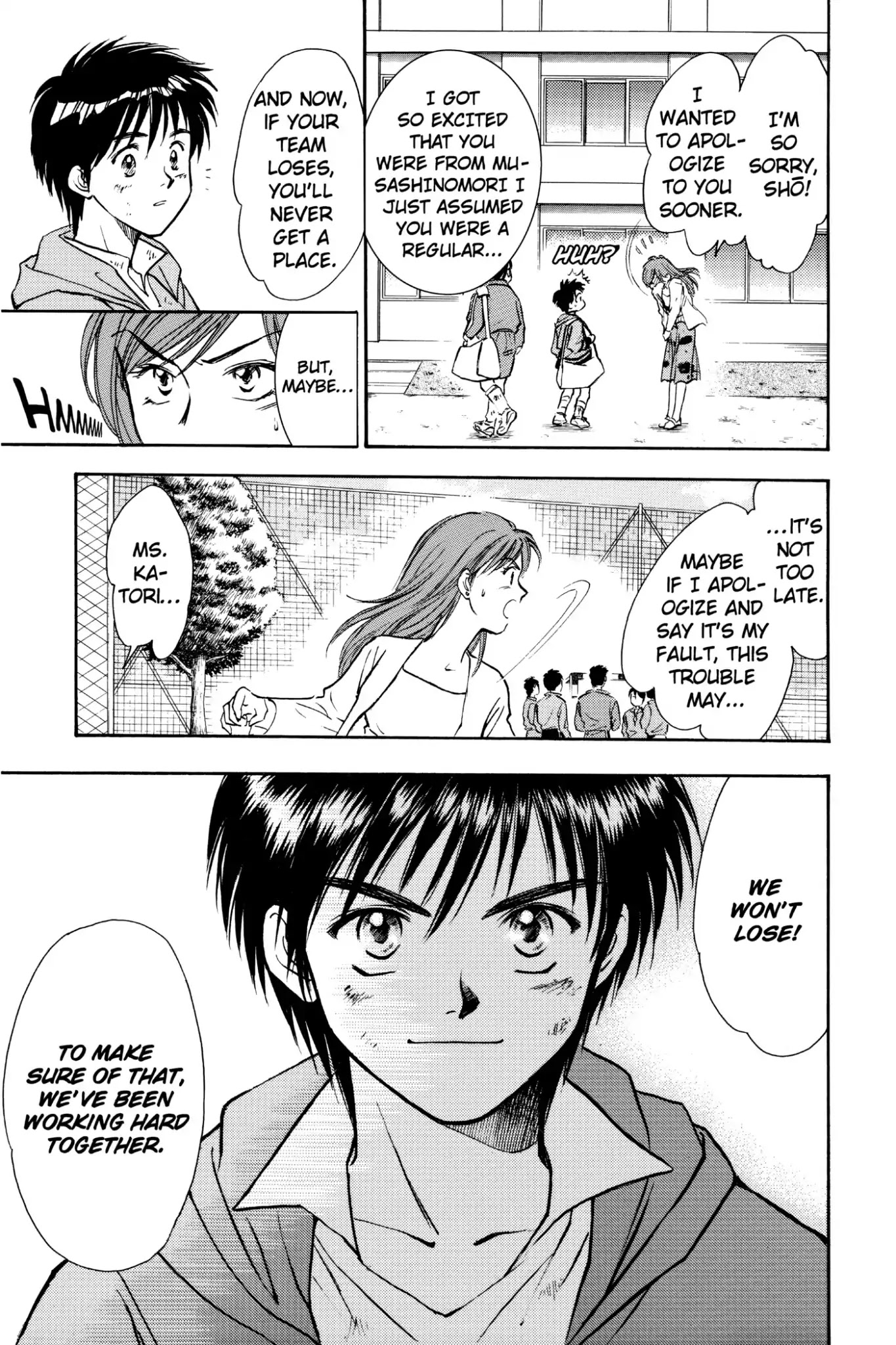 Whistle! Chapter 1.5 page 5 - Vol.1 Chapter 5: The Power of Dreams