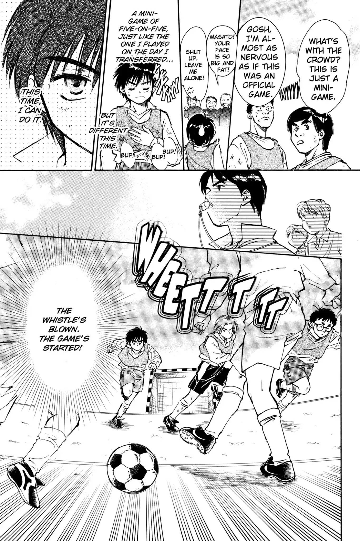 Whistle! Chapter 1.5 page 7 - Vol.1 Chapter 5: The Power of Dreams