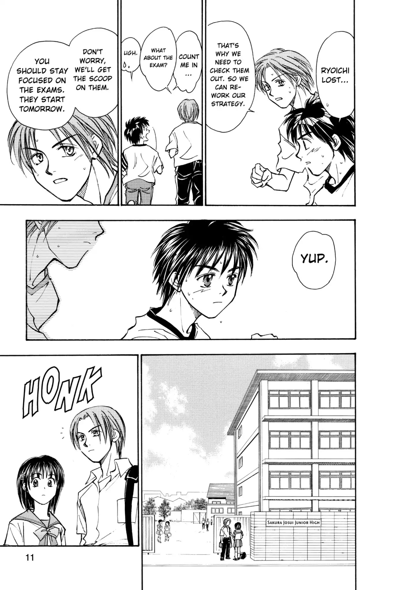 Whistle! Chapter 10.81 page 13 - Vol.10 Stage 81: Checking Out Hiba Junior High