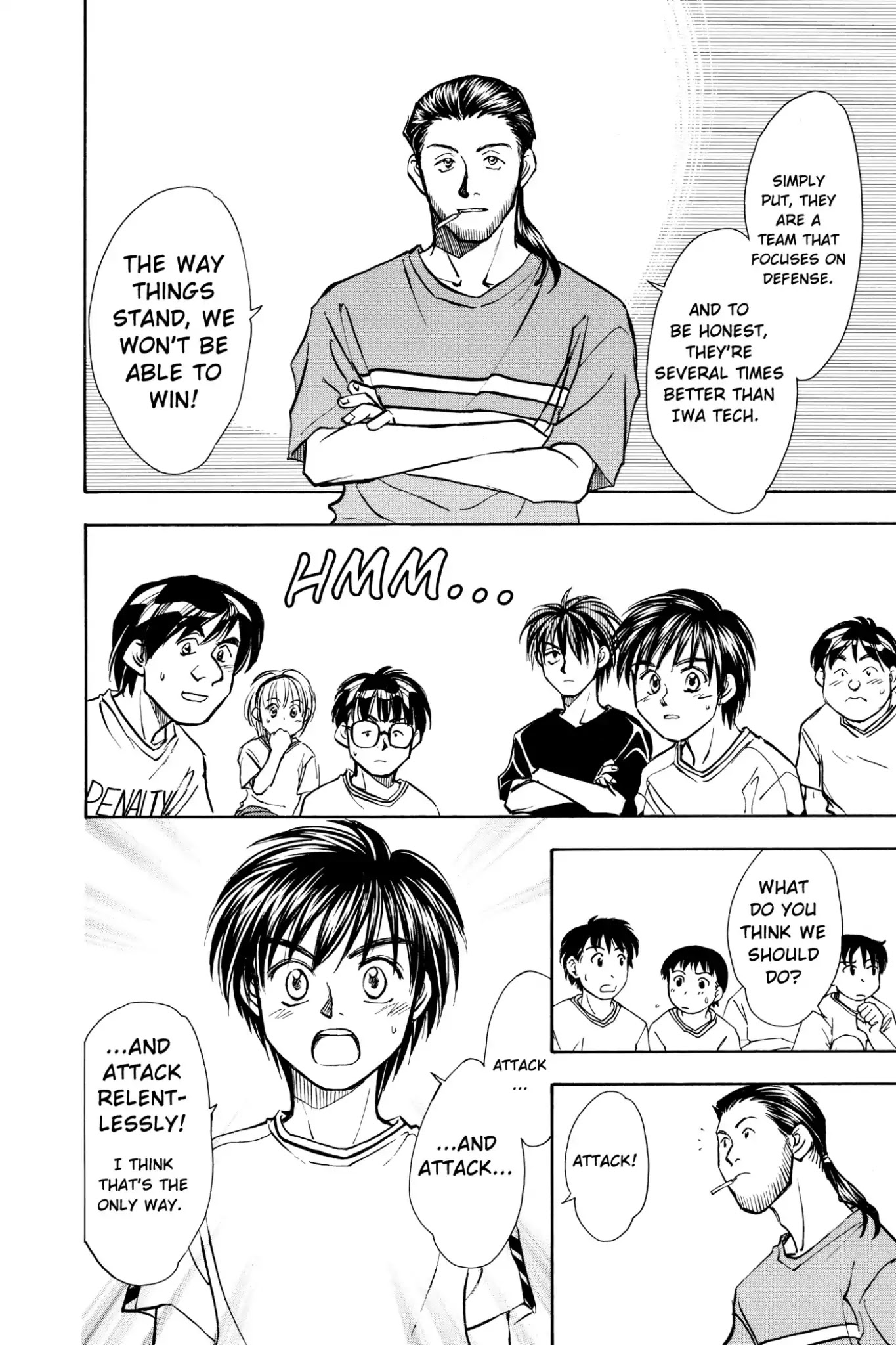 Whistle! Chapter 10.84 page 10 - Vol.10 Stage 84: The Dream Dreamt in Kansai Dialect Is...