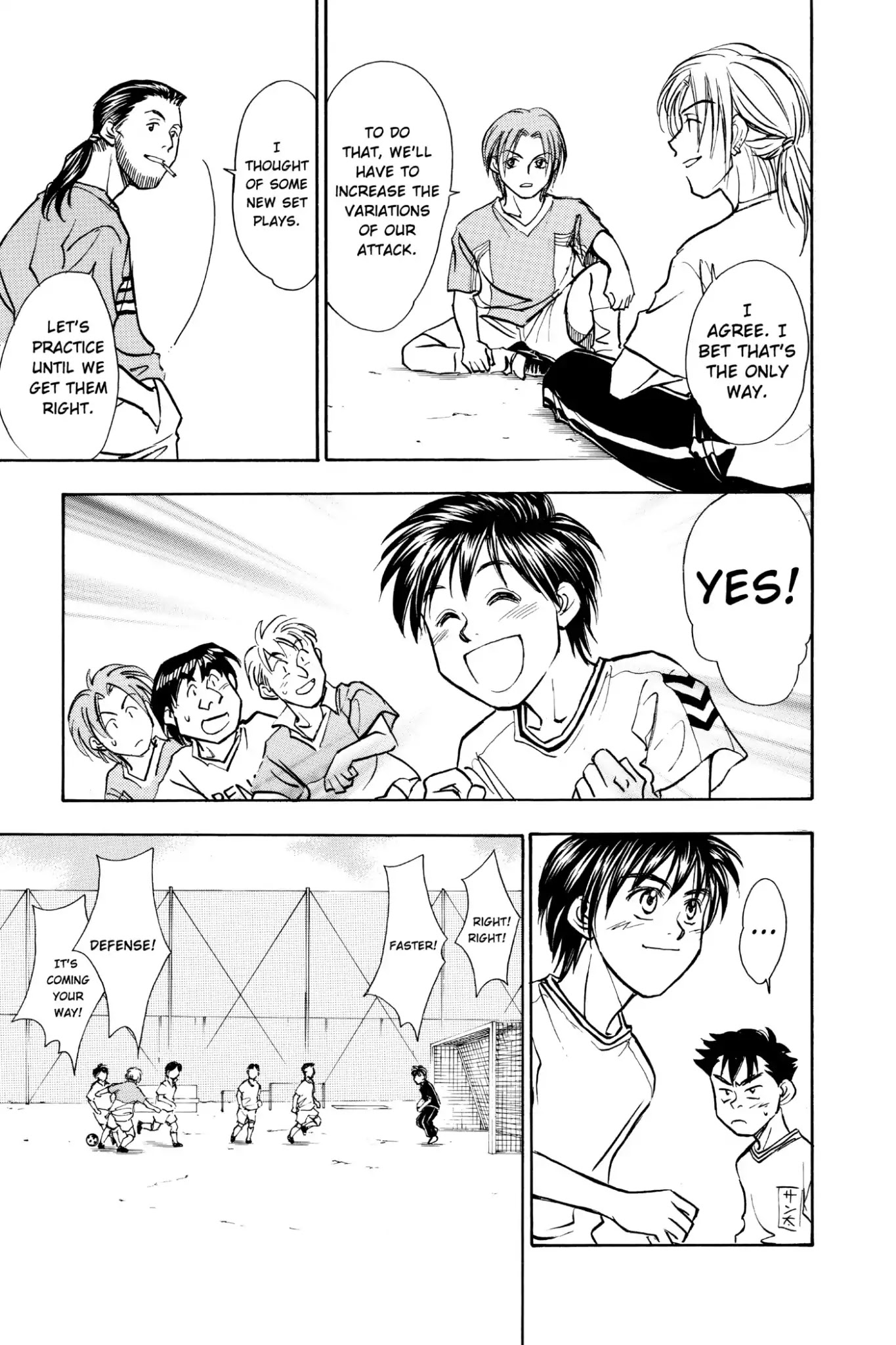 Whistle! Chapter 10.84 page 11 - Vol.10 Stage 84: The Dream Dreamt in Kansai Dialect Is...