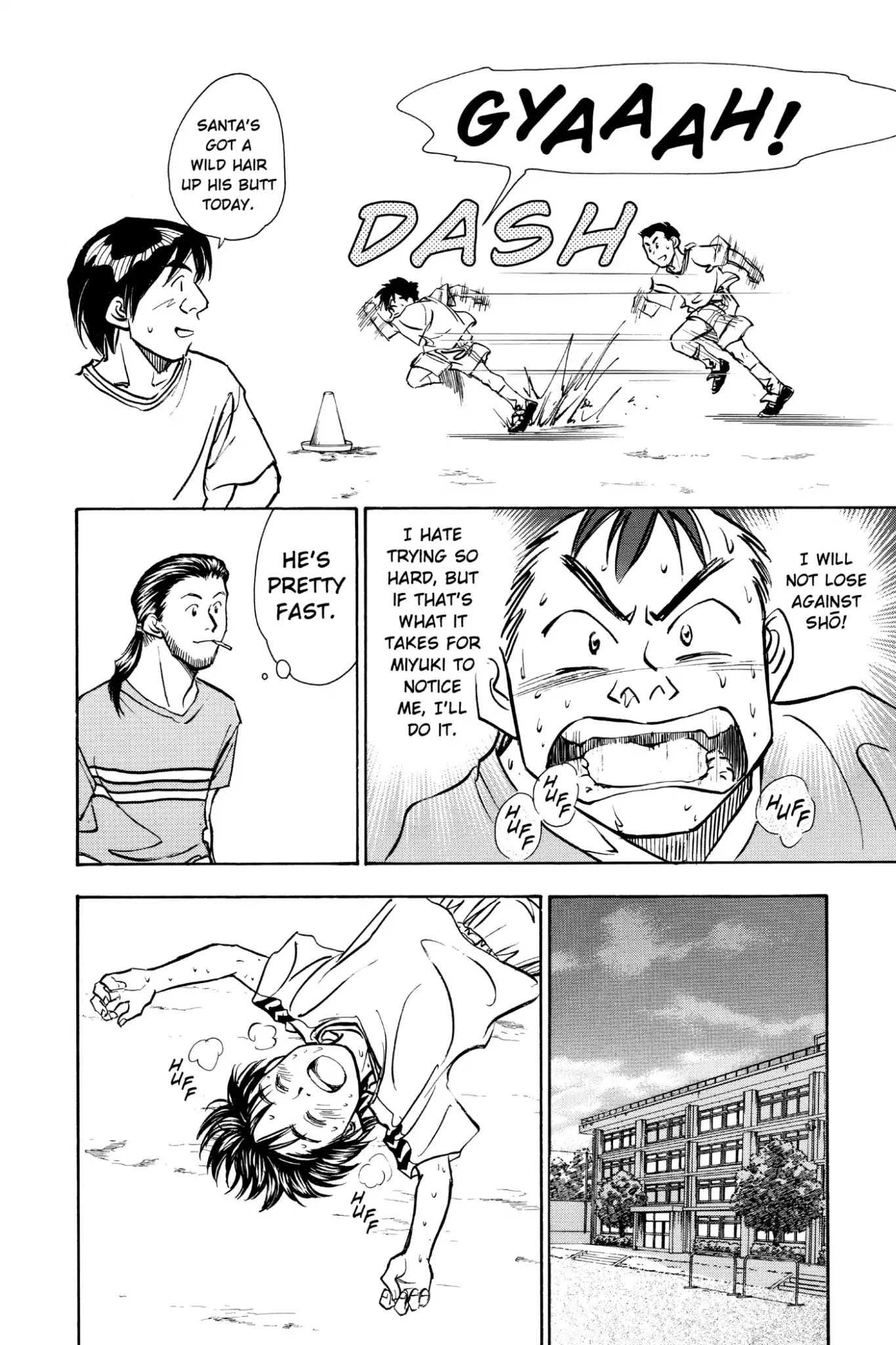 Whistle! Chapter 10.84 page 14 - Vol.10 Stage 84: The Dream Dreamt in Kansai Dialect Is...