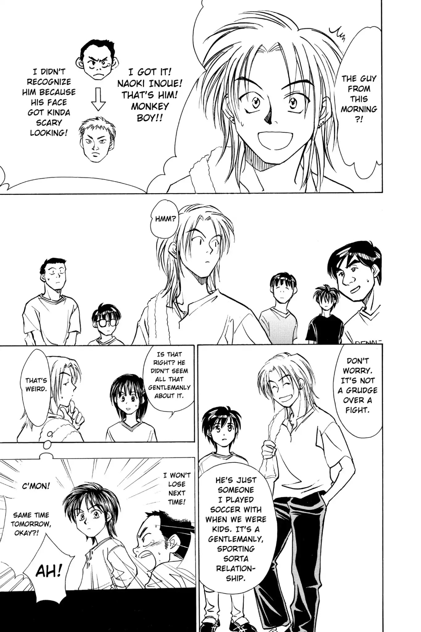 Whistle! Chapter 10.84 page 17 - Vol.10 Stage 84: The Dream Dreamt in Kansai Dialect Is...