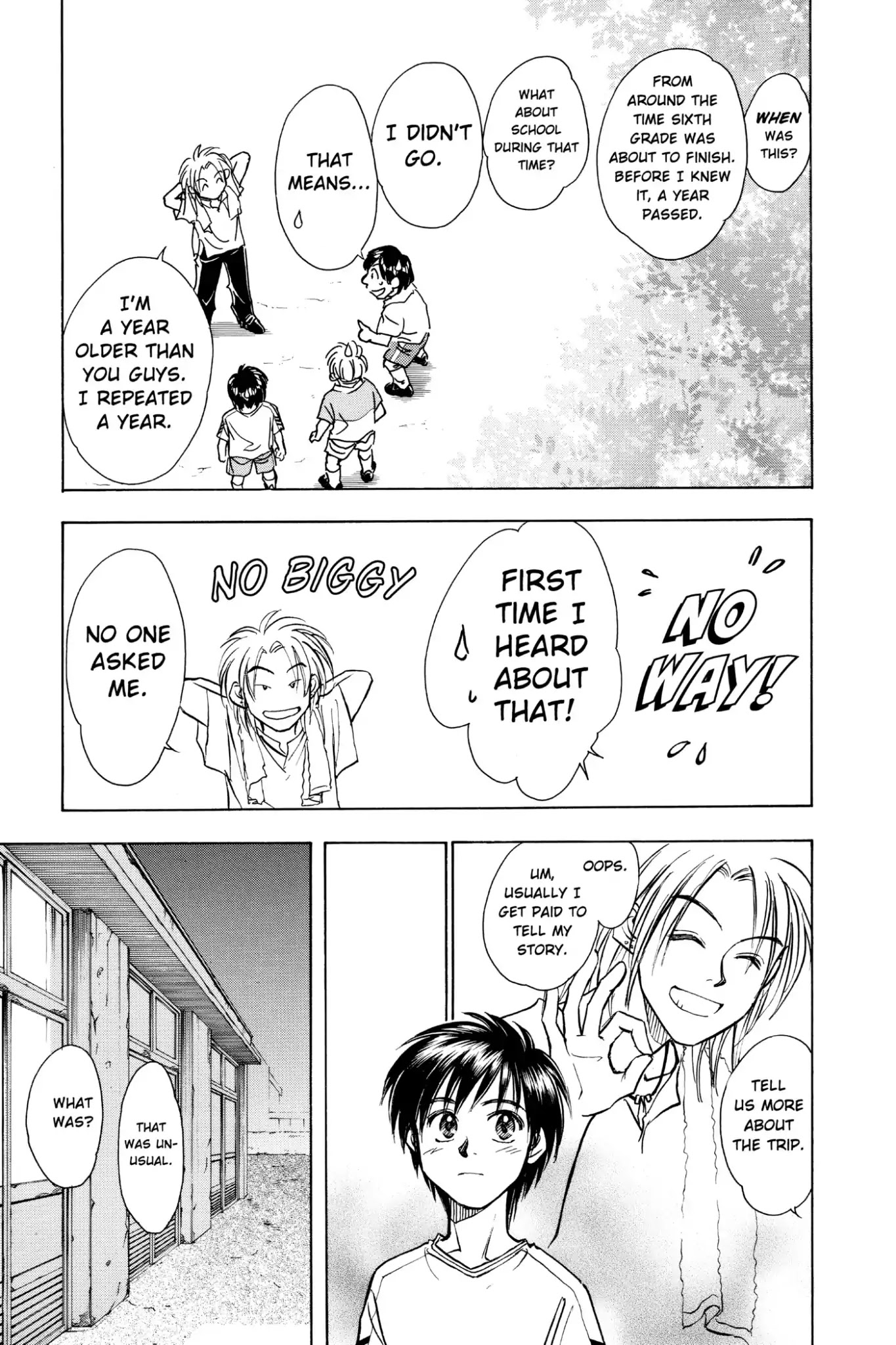 Whistle! Chapter 10.84 page 19 - Vol.10 Stage 84: The Dream Dreamt in Kansai Dialect Is...