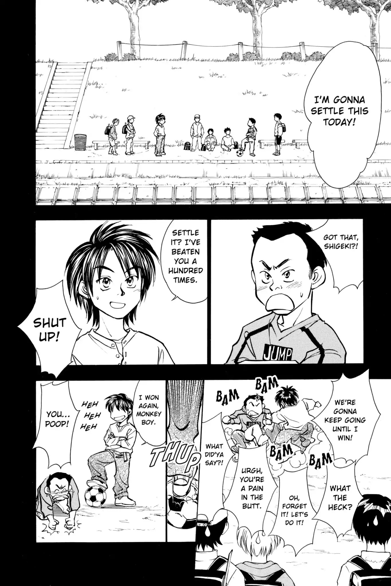 Whistle! Chapter 10.84 page 2 - Vol.10 Stage 84: The Dream Dreamt in Kansai Dialect Is...
