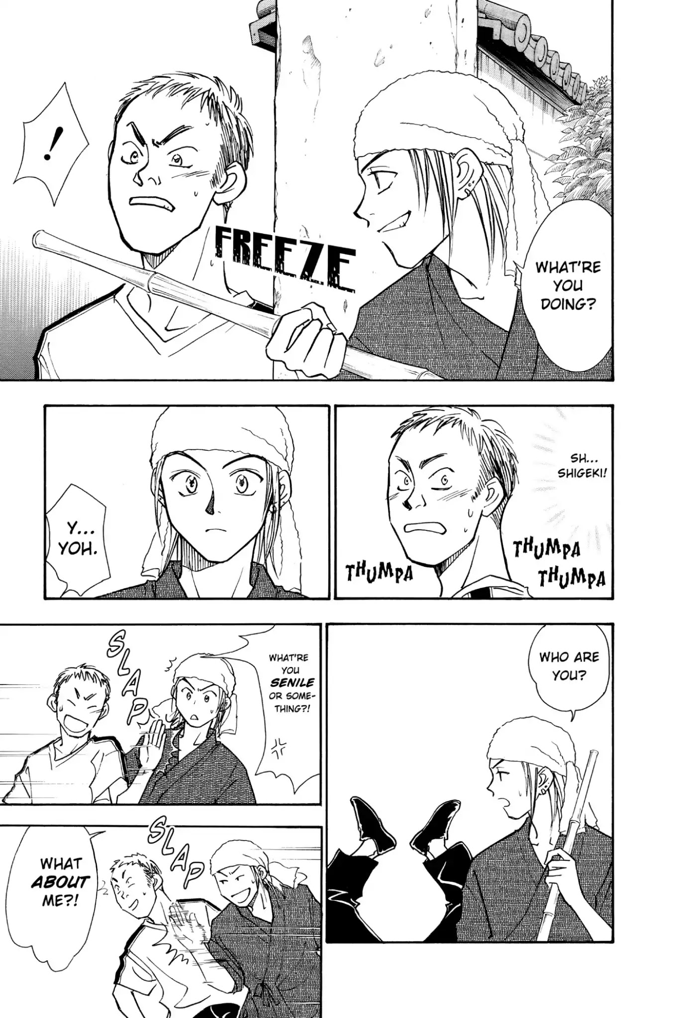 Whistle! Chapter 10.84 page 5 - Vol.10 Stage 84: The Dream Dreamt in Kansai Dialect Is...