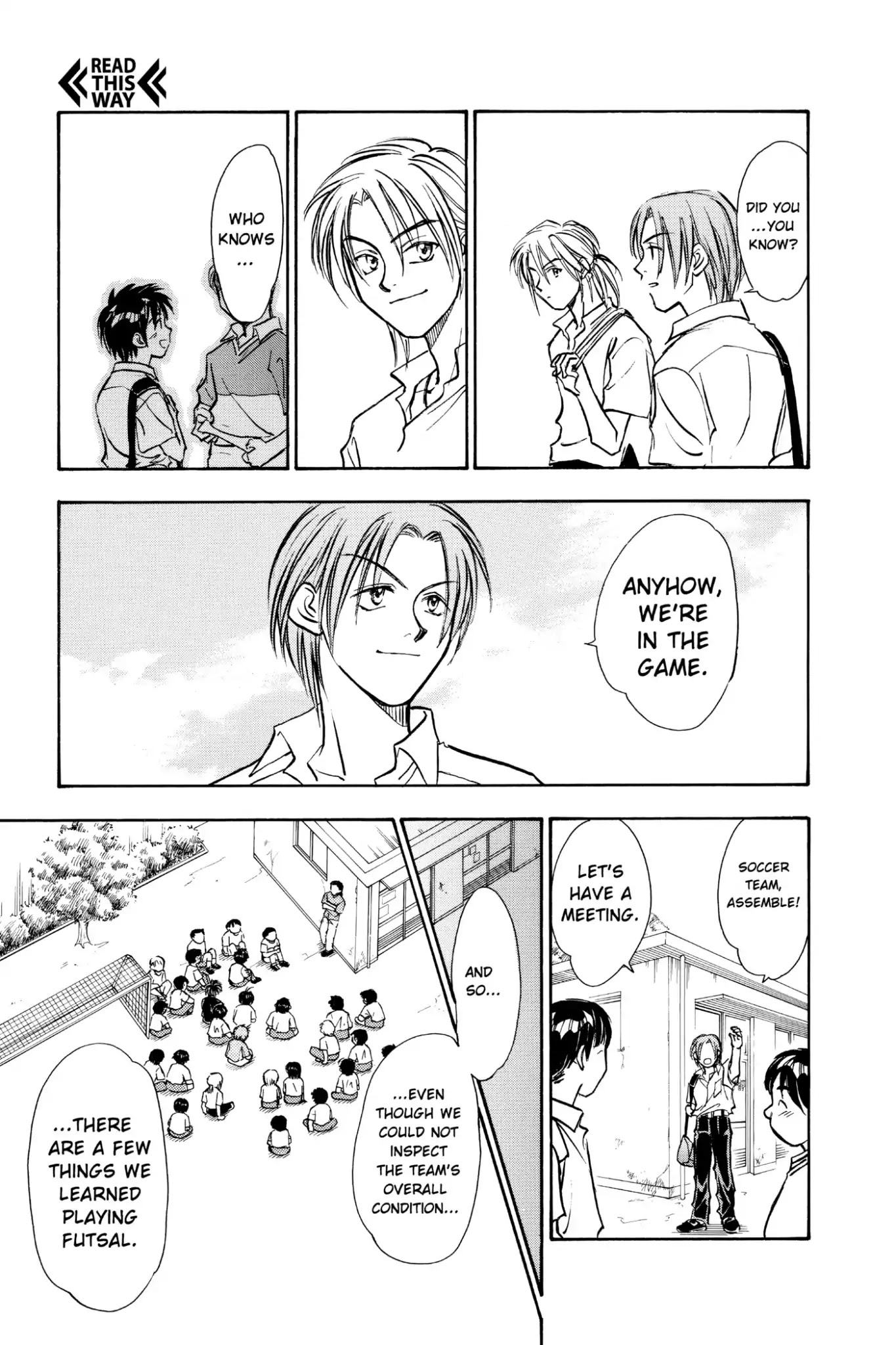 Whistle! Chapter 10.84 page 9 - Vol.10 Stage 84: The Dream Dreamt in Kansai Dialect Is...