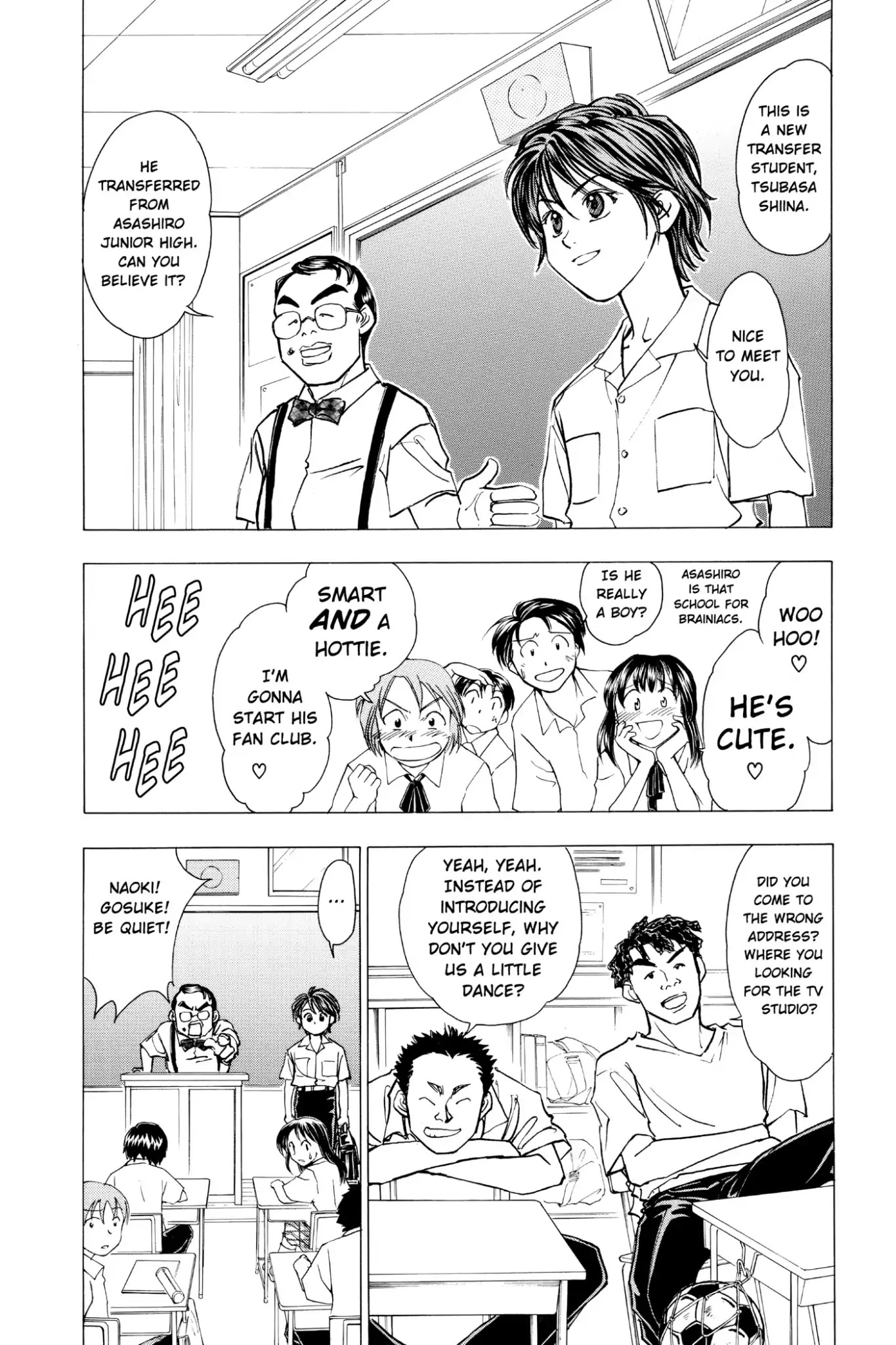 Whistle! Chapter 10.85 page 4 - Vol.10 Stage 85: A Wing Descends