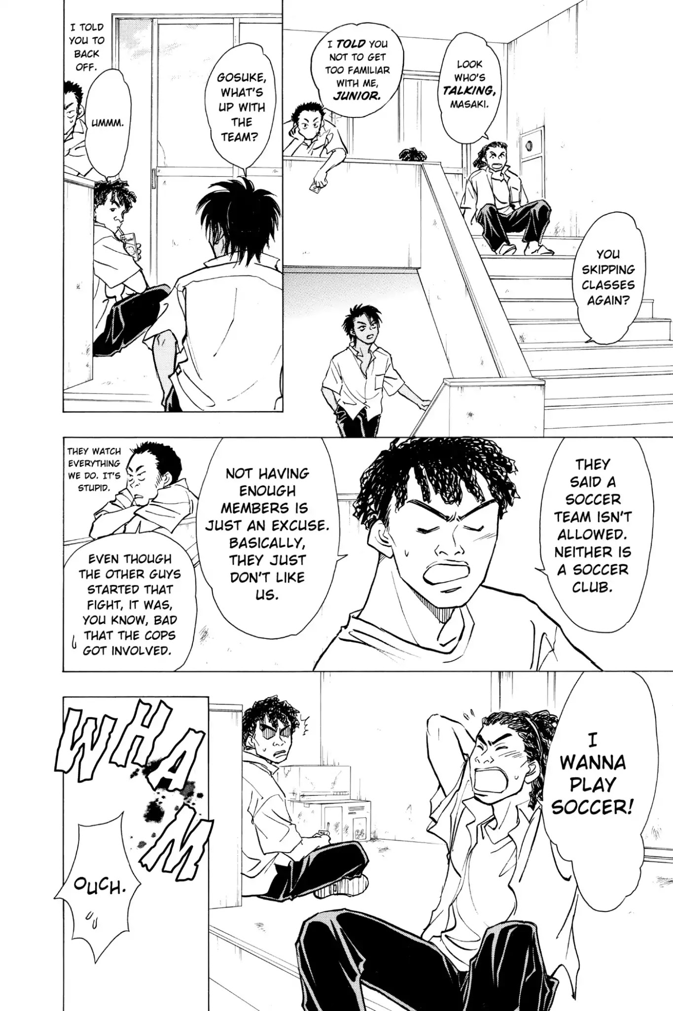 Whistle! Chapter 10.85 page 8 - Vol.10 Stage 85: A Wing Descends