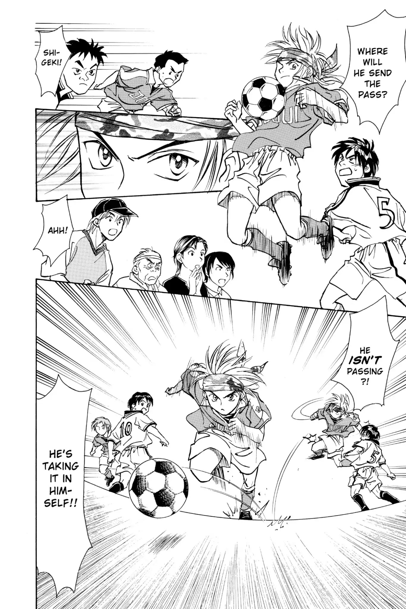 Whistle! Chapter 10.88 page 14 - Vol.10 Stage 88: Josui on the Offensive