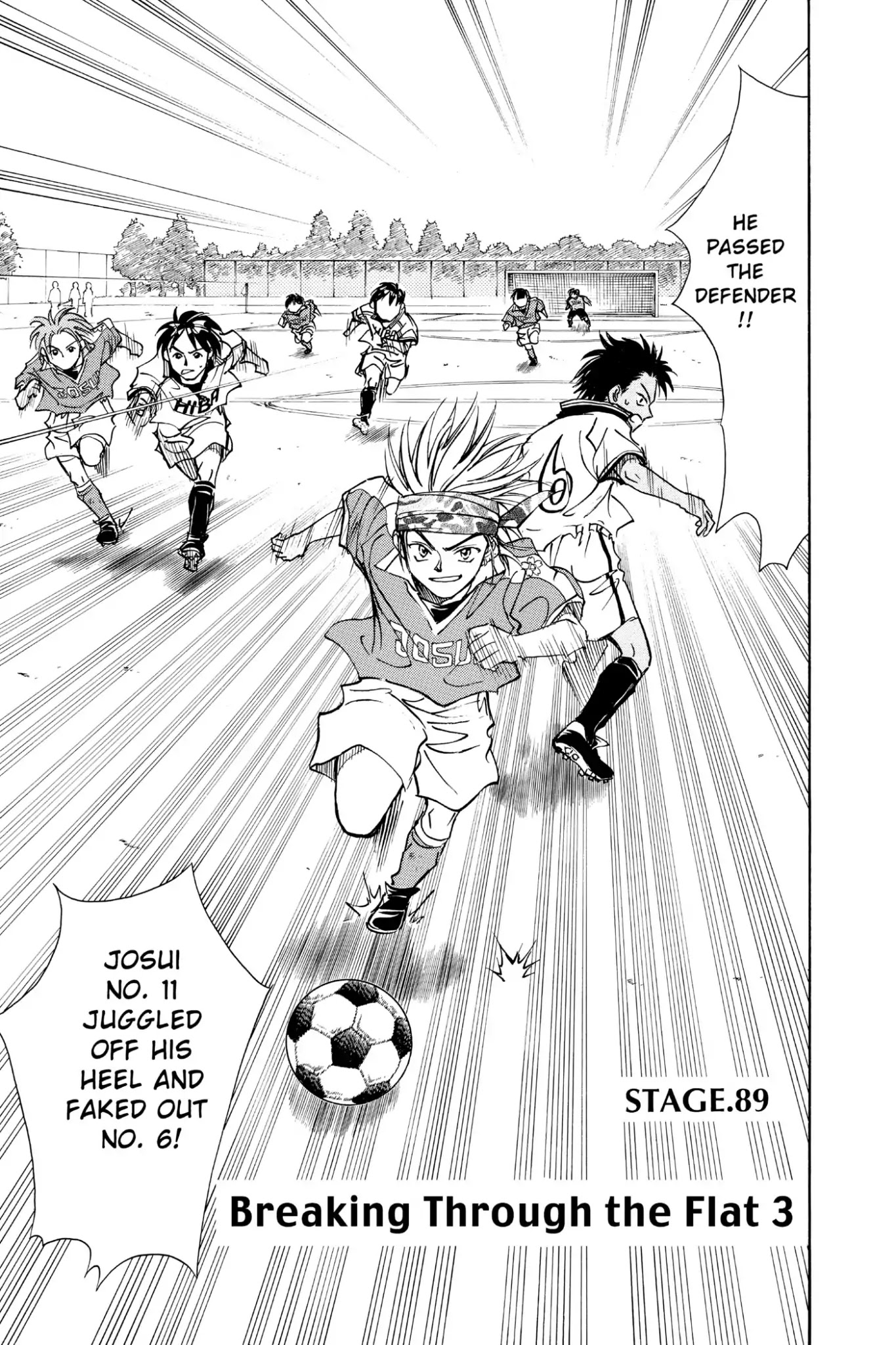Whistle! Chapter 10.89 page 1 - Vol.10 Stage 89: Breaking Through the Flat 3