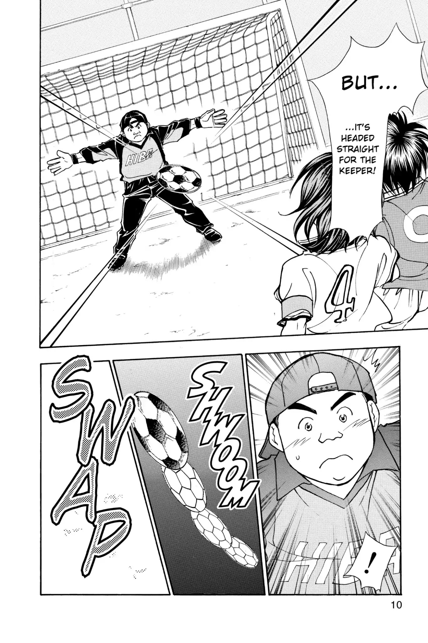 Whistle! Chapter 11.90 page 12 - Vol.11 Stage 90: The Offense of Hiba Junior High