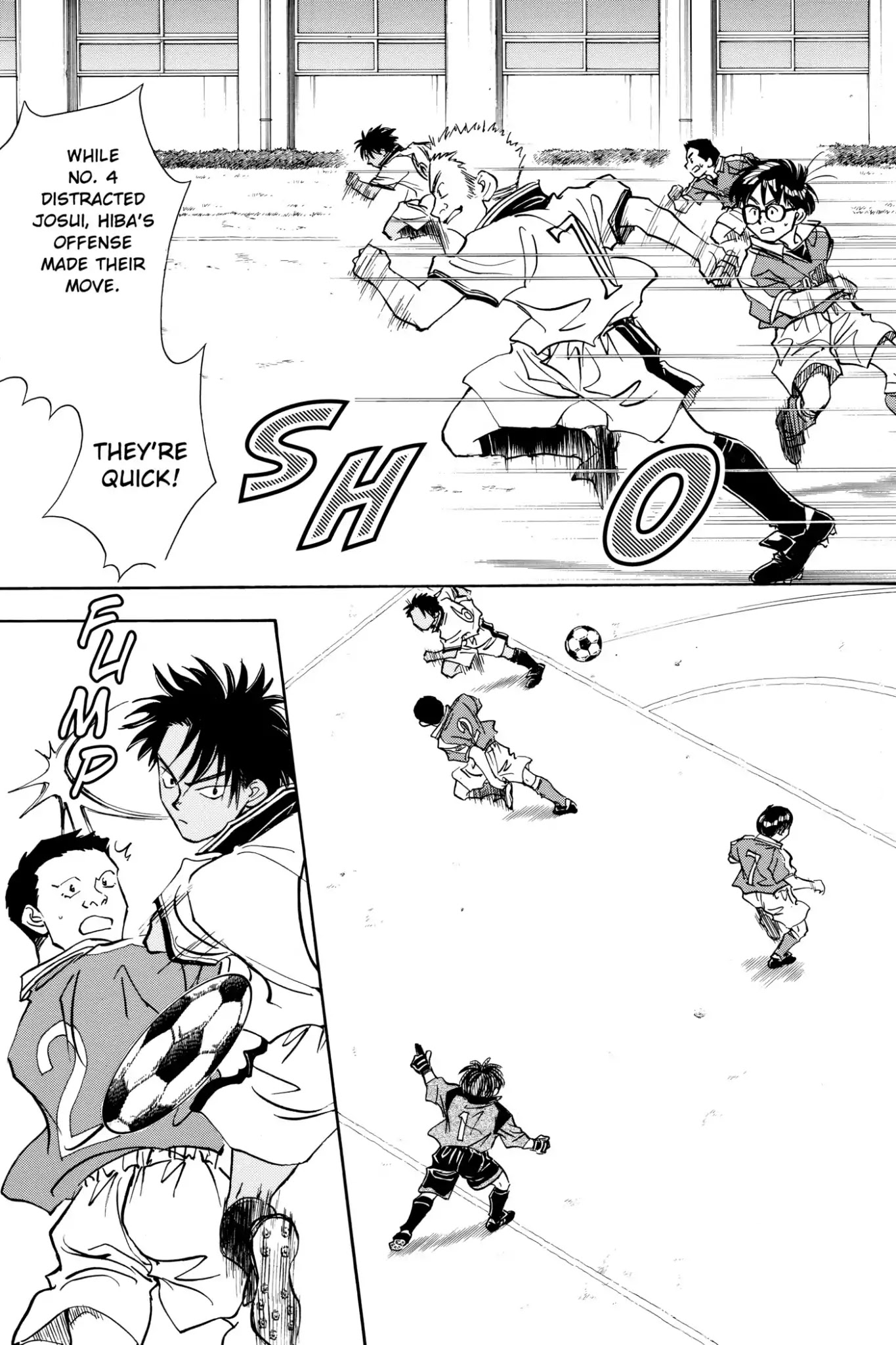 Whistle! Chapter 11.90 page 19 - Vol.11 Stage 90: The Offense of Hiba Junior High