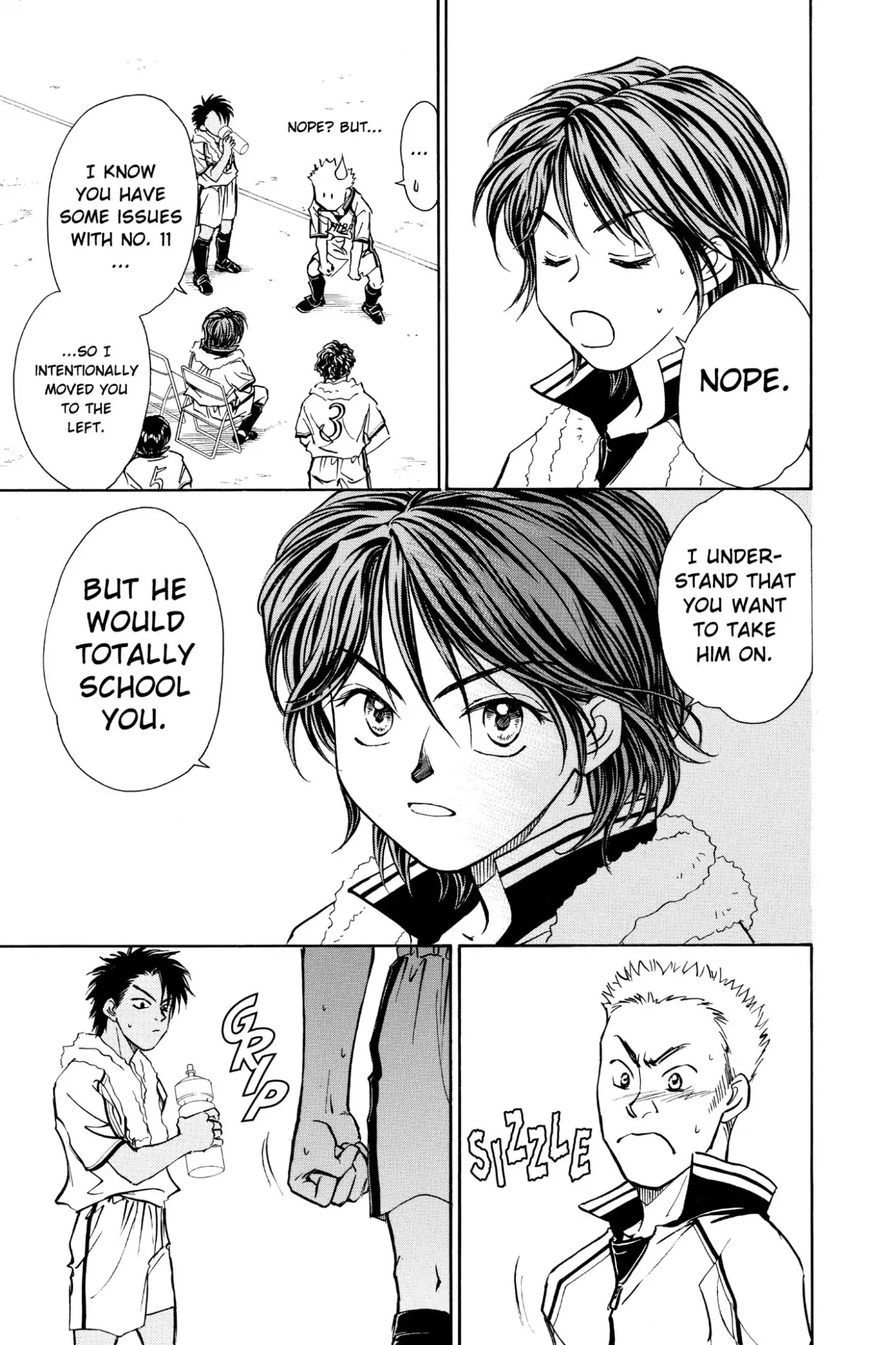 Whistle! Chapter 11.92 page 8 - Vol.11 Stage 92: First Score