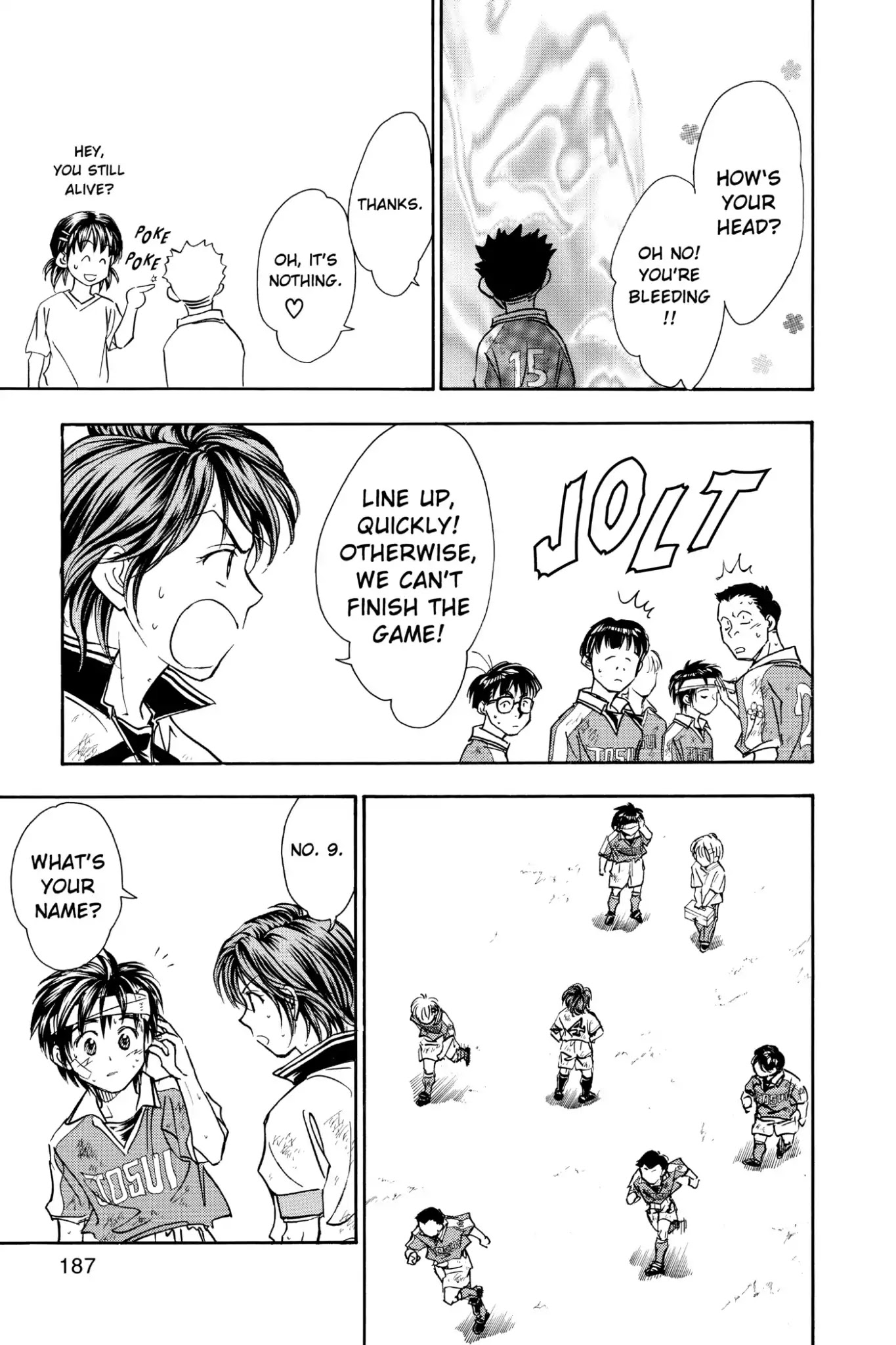 Whistle! Chapter 11.98 page 11 - Vol.11 Stage 98: The Winning Goal