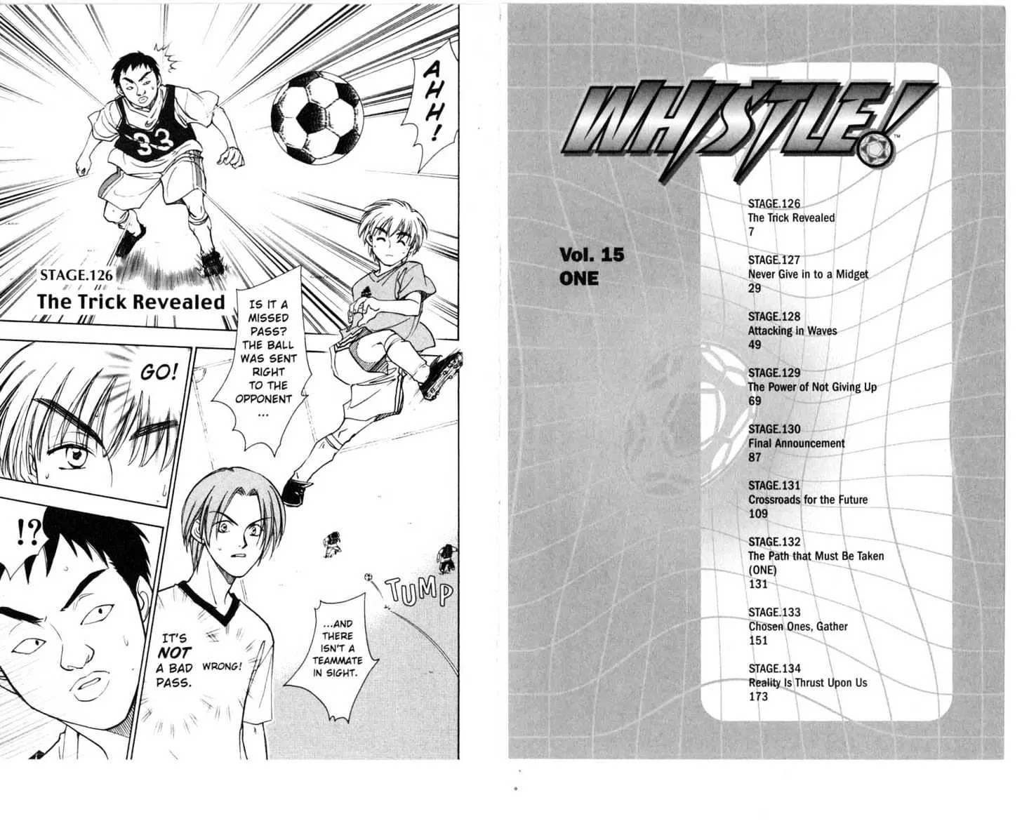 Whistle! Chapter 15.0 page 4 - Vol.15 Chapter 0: ONE