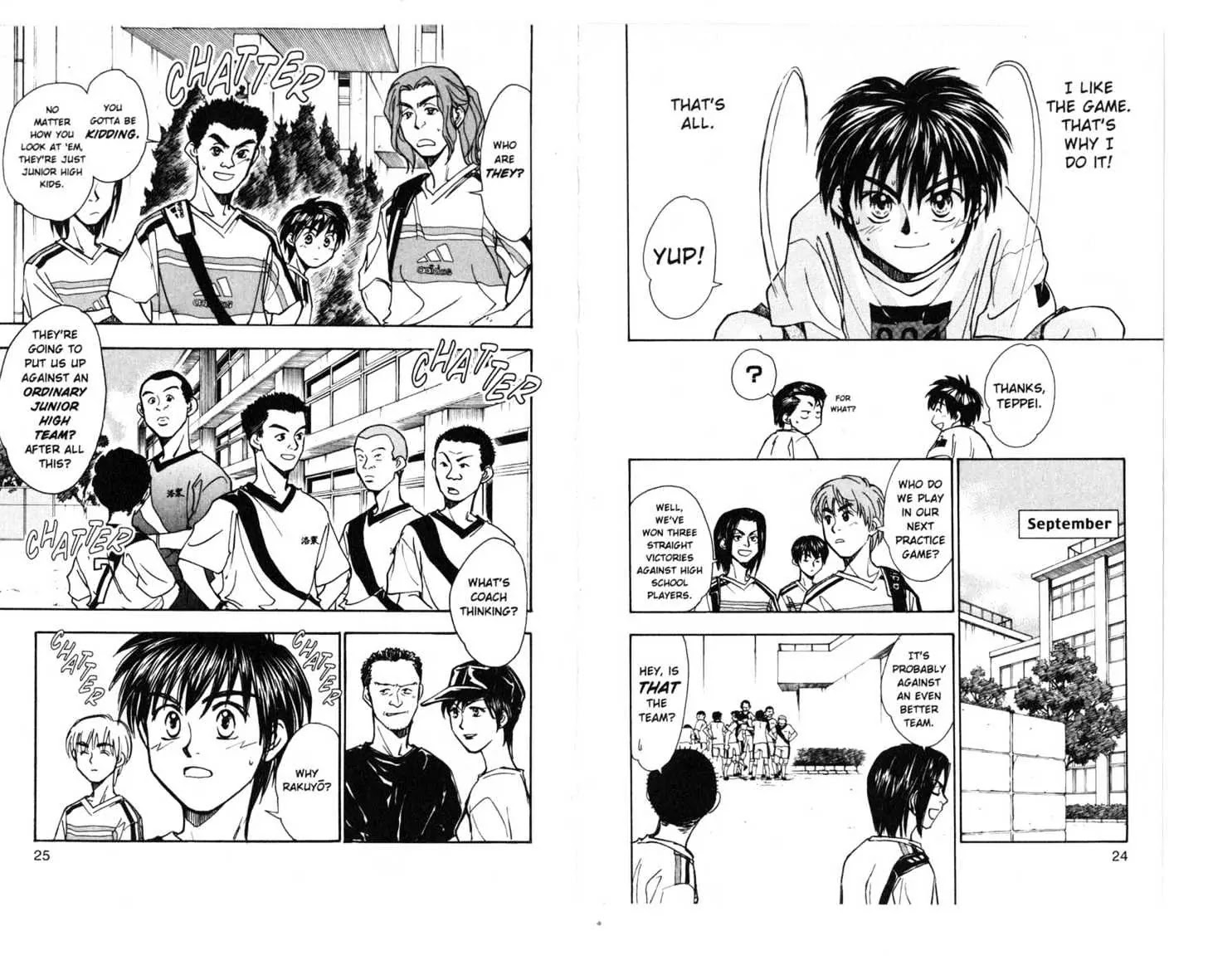 Whistle! Chapter 16.0 page 13 - Vol.16 Chapter 0: FEEL THE DESTINY