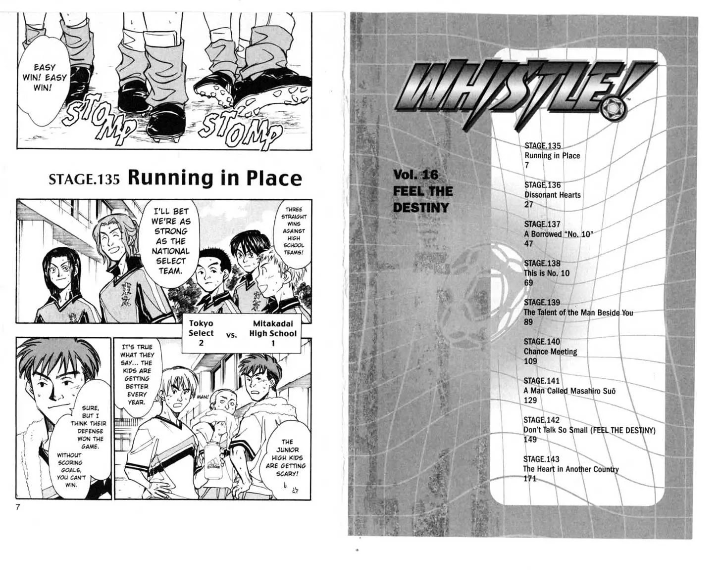 Whistle! Chapter 16.0 page 4 - Vol.16 Chapter 0: FEEL THE DESTINY