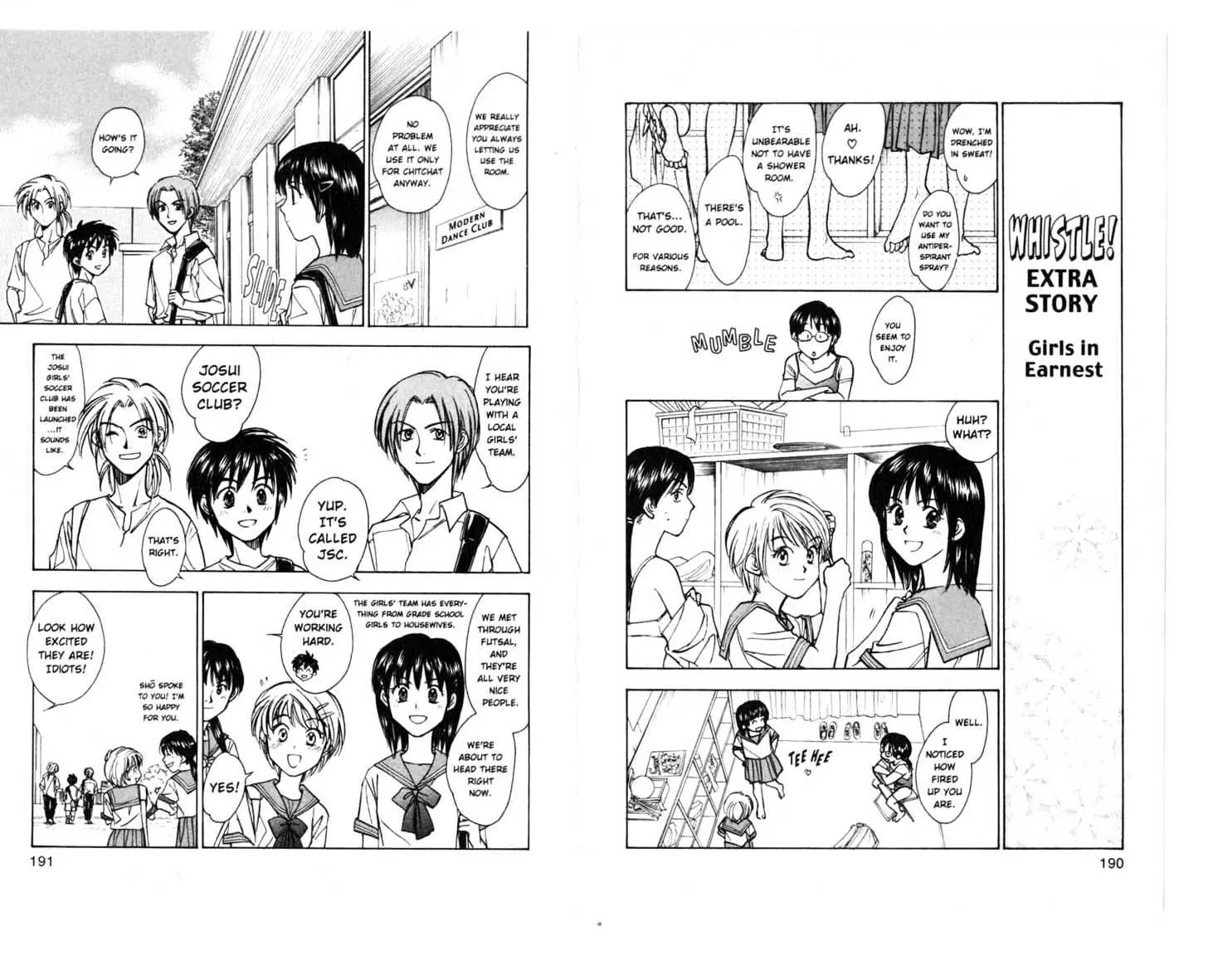 Whistle! Chapter 16.0 page 95 - Vol.16 Chapter 0: FEEL THE DESTINY