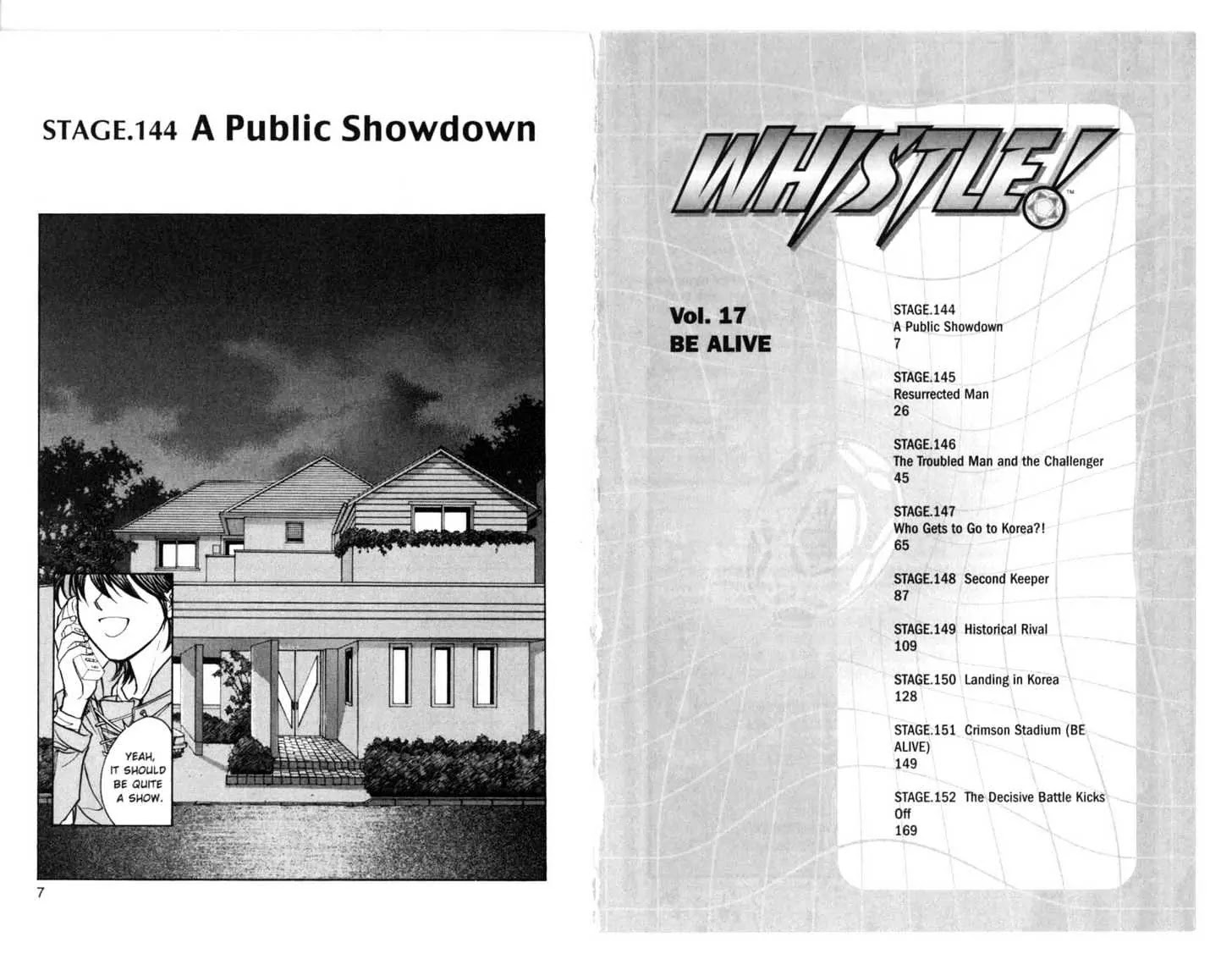 Whistle! Chapter 17.0 page 4 - Vol.17 Chapter 0: BE ALIVE