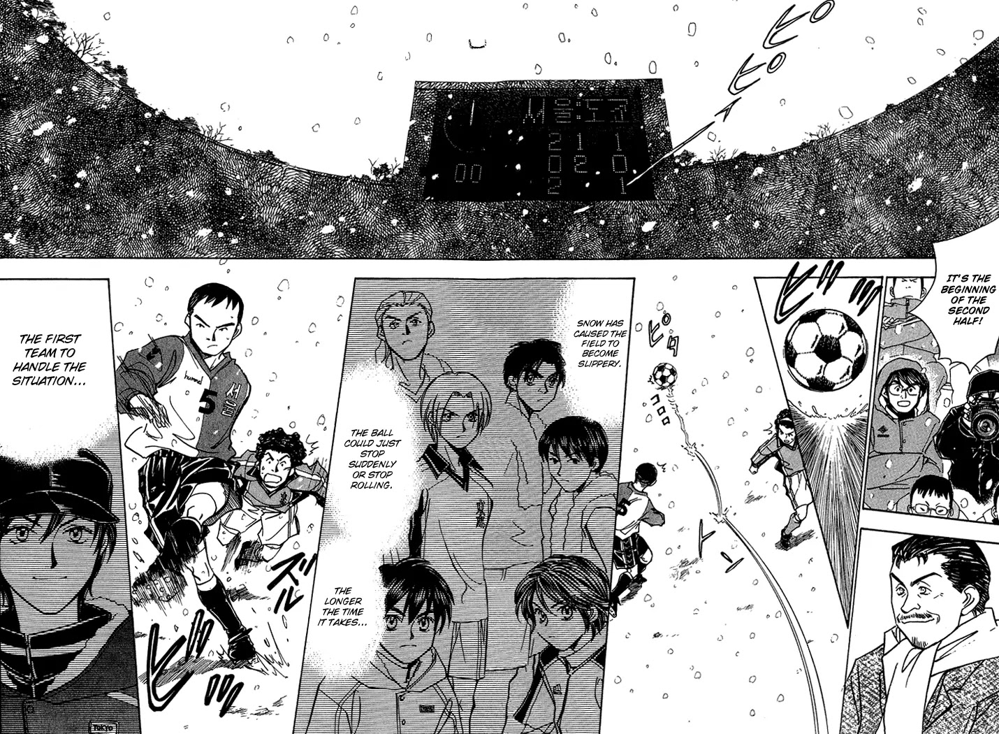 Whistle! Chapter 18.157 page 3 - Vol.18 Chapter 157: Under the Snowy Sky of Seoul