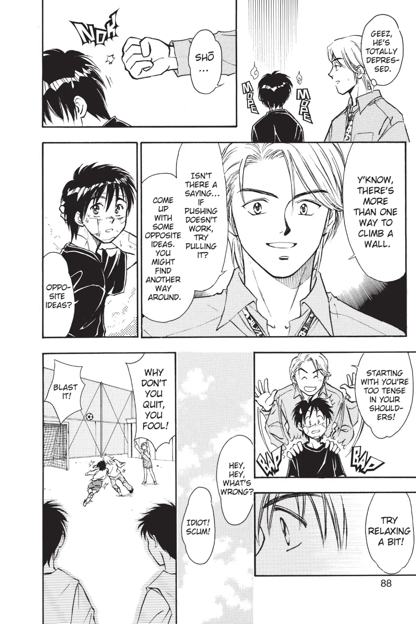 Whistle! Chapter 2.11 page 16 - Vol.2 Stage. 11: The Reason Why He Must Win