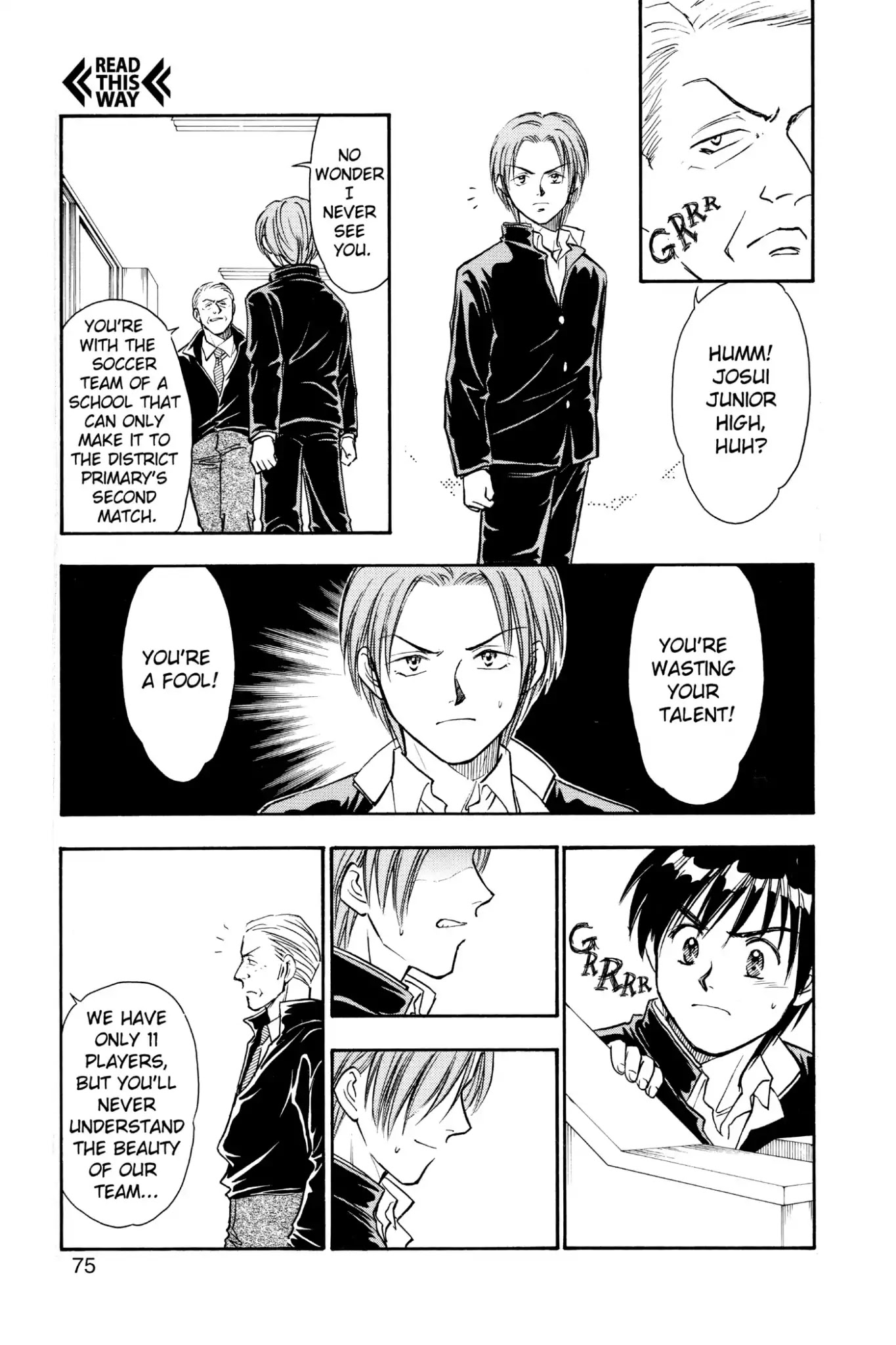 Whistle! Chapter 2.11 page 3 - Vol.2 Stage. 11: The Reason Why He Must Win