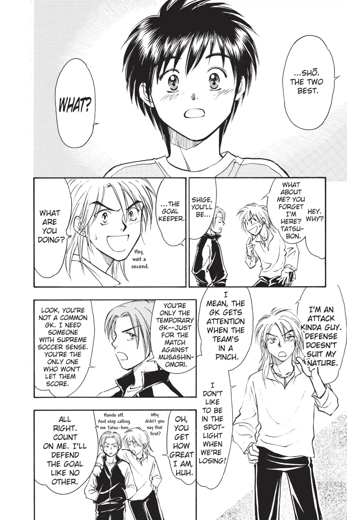 Whistle! Chapter 2.11 page 8 - Vol.2 Stage. 11: The Reason Why He Must Win