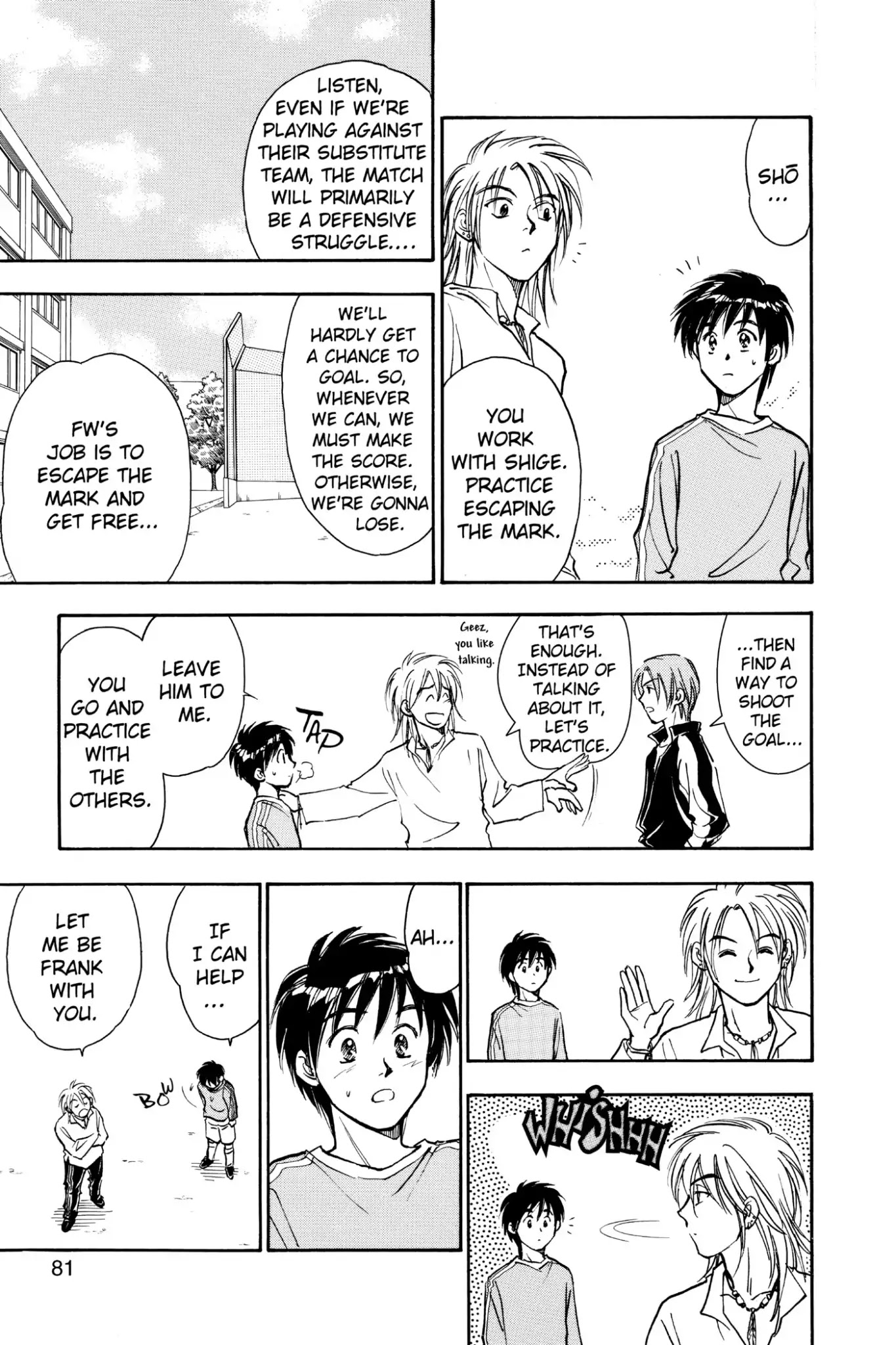 Whistle! Chapter 2.11 page 9 - Vol.2 Stage. 11: The Reason Why He Must Win
