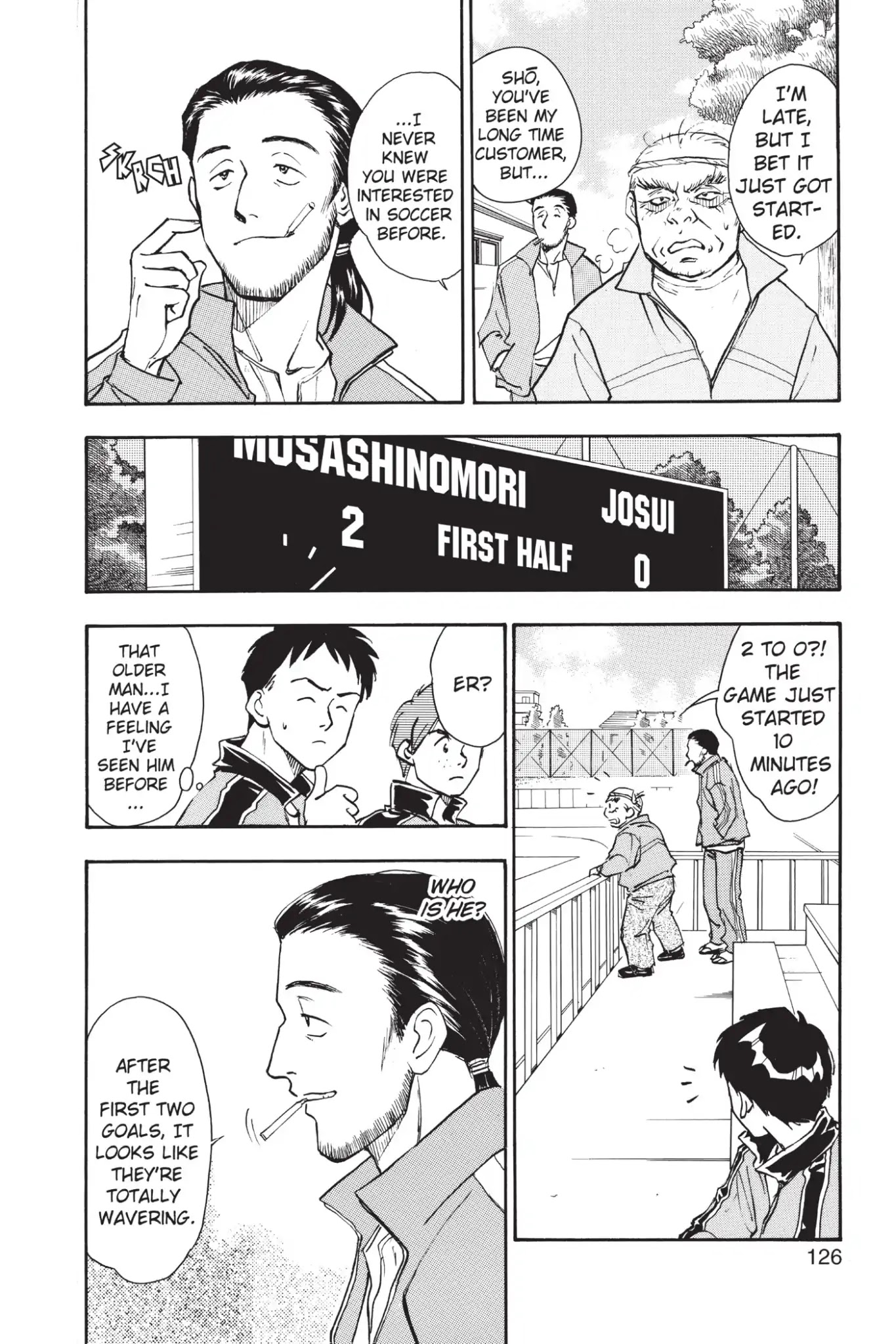 Whistle! Chapter 2.13 page 12 - Vol.2 Stage. 13: On Your Marks