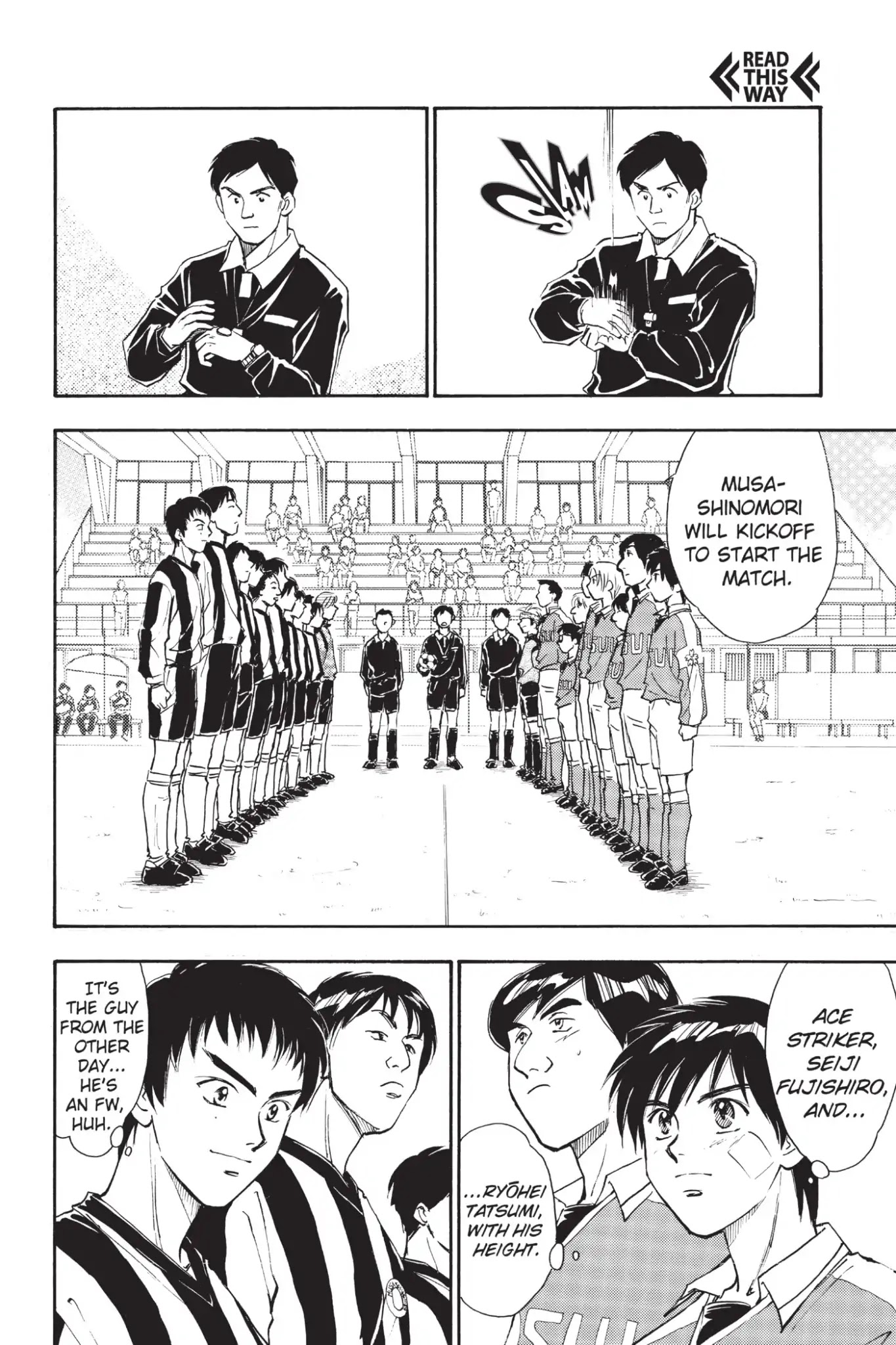 Whistle! Chapter 2.13 page 2 - Vol.2 Stage. 13: On Your Marks