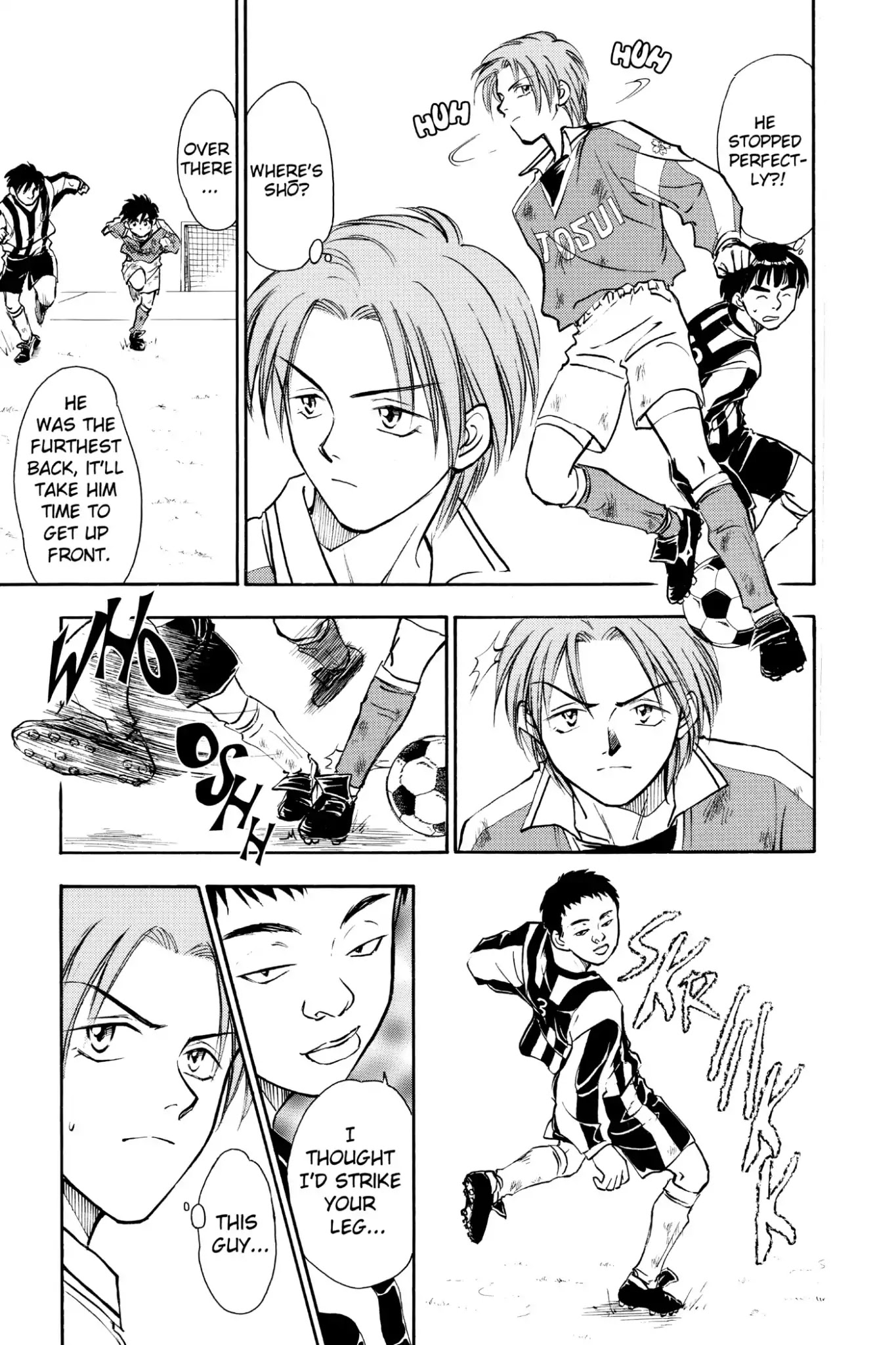 Whistle! Chapter 2.15 page 5 - Vol.2 Stage. 15: Eye Contact