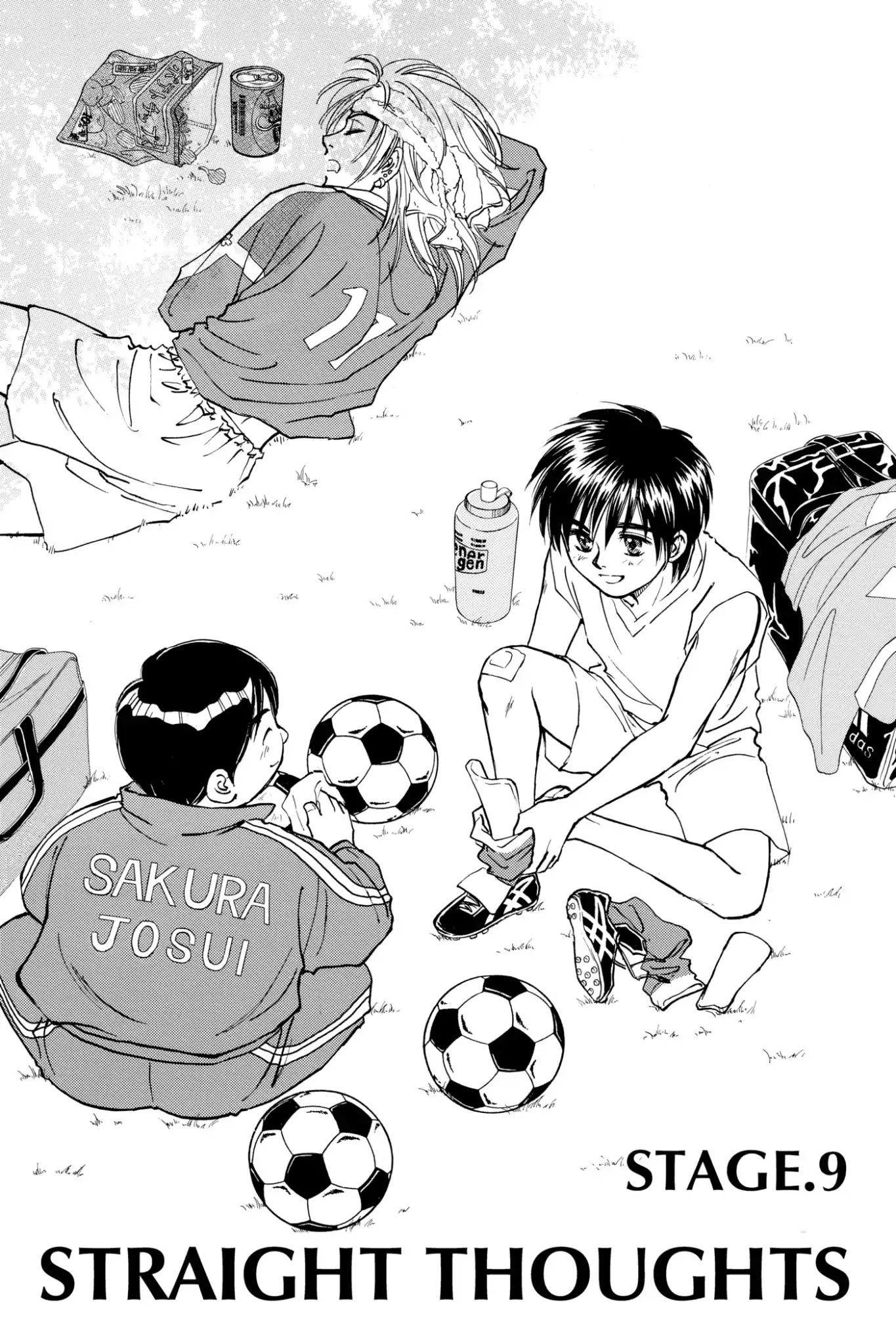 Whistle! Chapter 2.9 page 1 - Vol.2 Stage. 9: Straight Thoughts