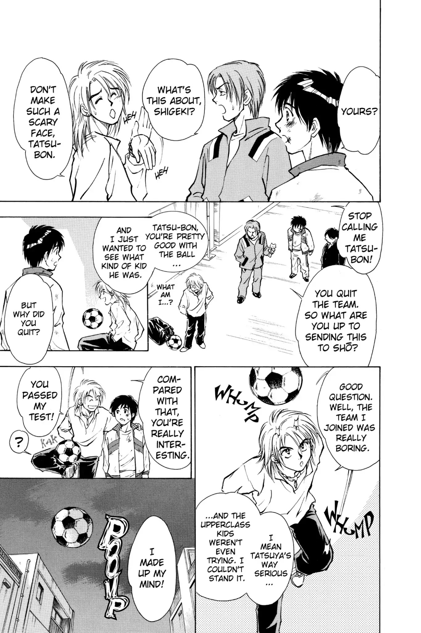 Whistle! Chapter 2.9 page 21 - Vol.2 Stage. 9: Straight Thoughts